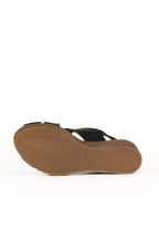 Bueno Women's Leather Wedge Sandal