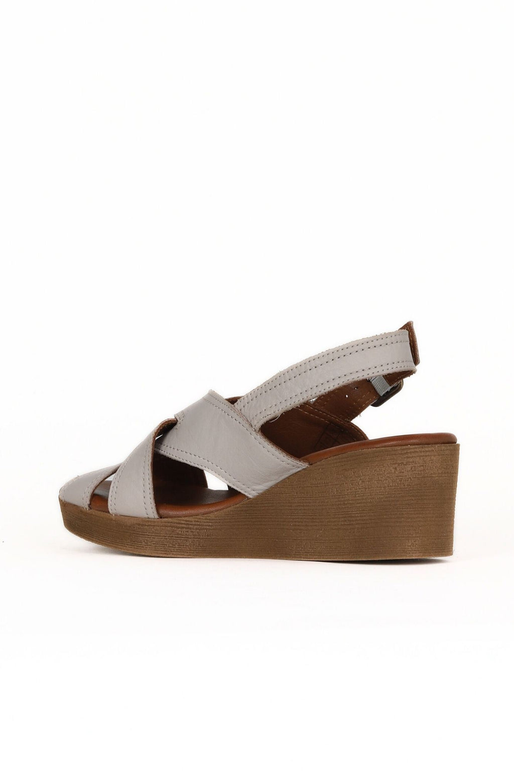 Bueno Women's Leather Wedge Sandal