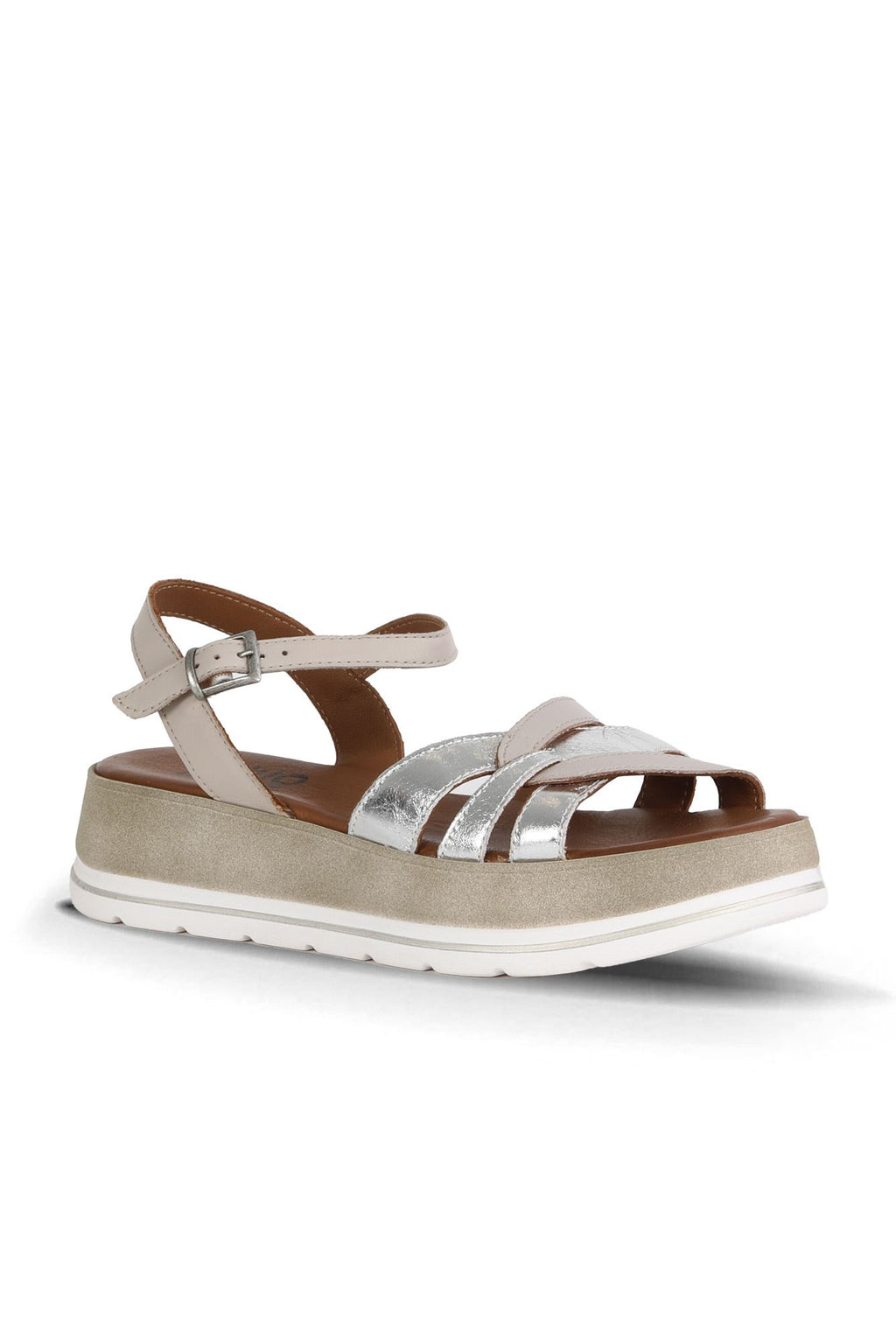 Bueno Women's Leather Flat Sandal