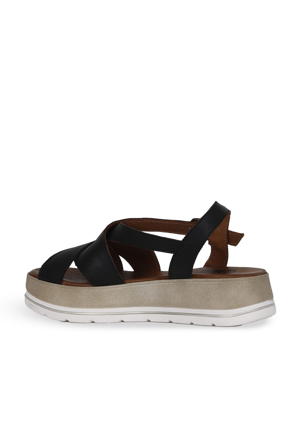 Bueno Women's Leather Flat Sandal