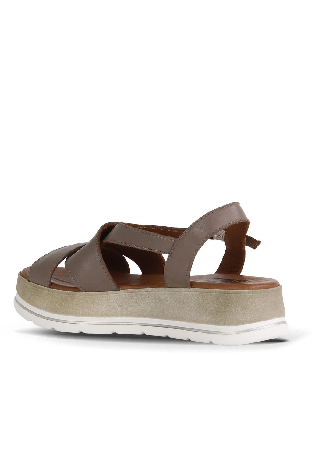 Bueno Women's Leather Flat Sandal