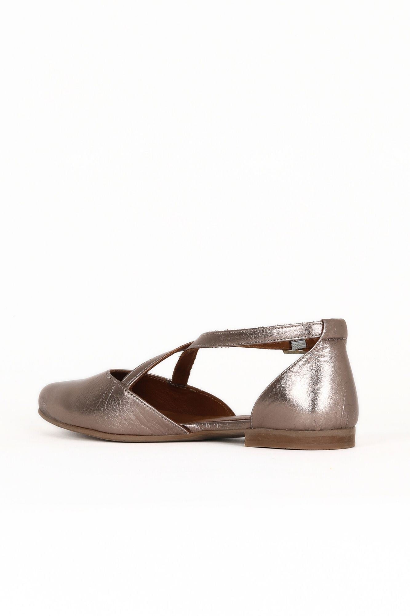 Bueno Women's Leather Ballerina