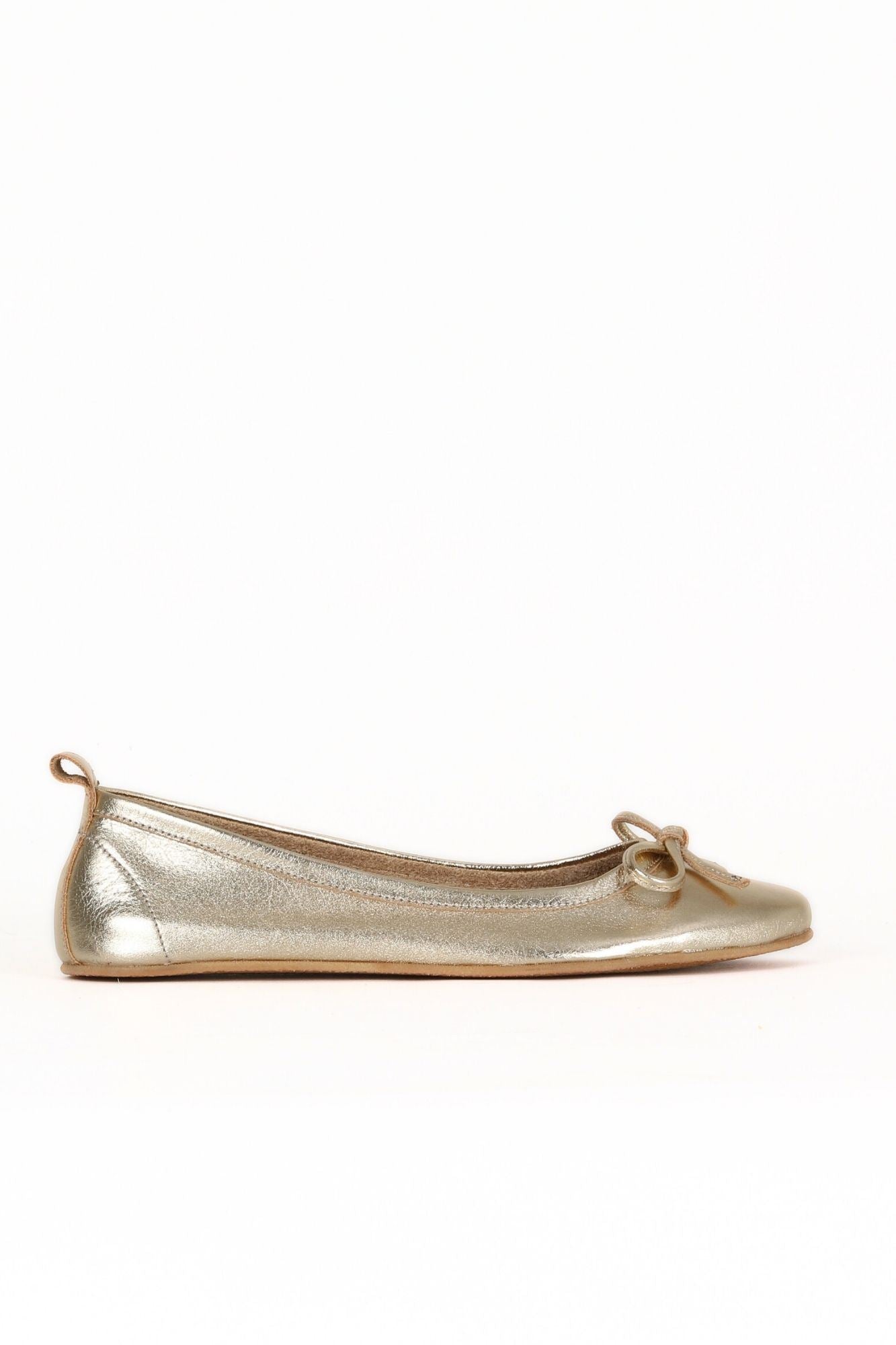 Bueno Women's Leather Ballerina