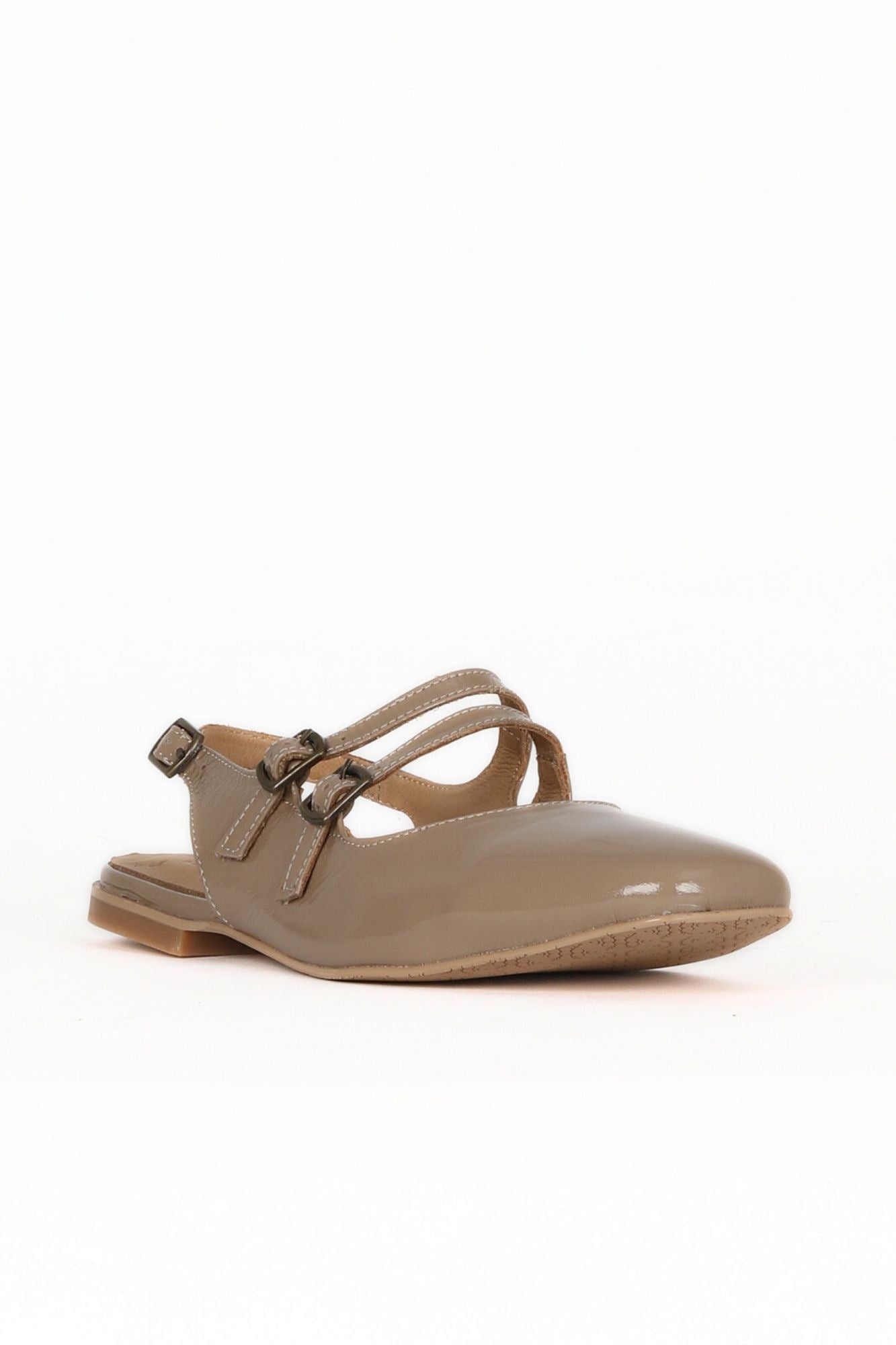 Bueno Women's Leather Flat Sandal