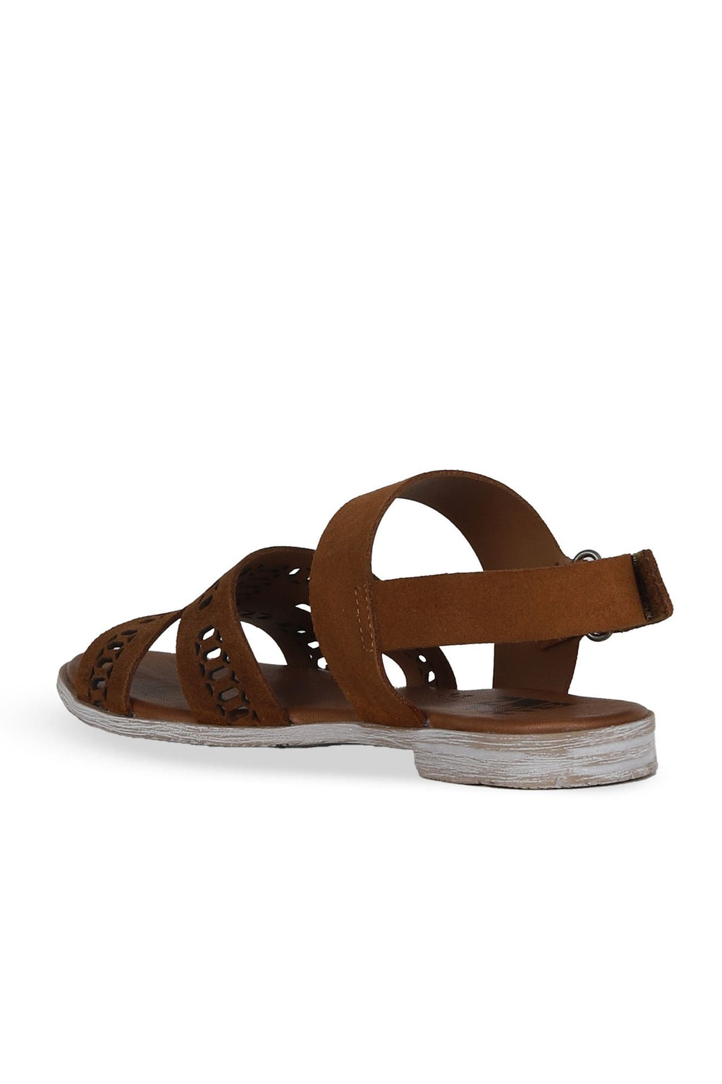 Bueno Women's Leather Flat Sandal