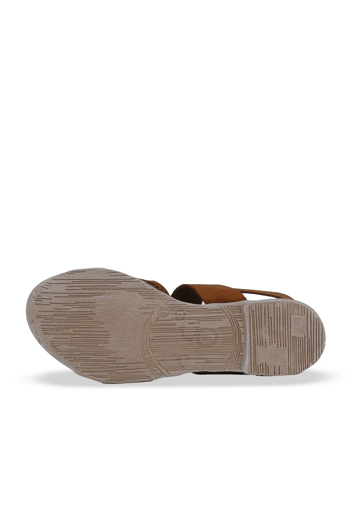 Bueno Women's Leather Flat Sandal