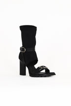 Bueno Women's Leather Heeled Sandal