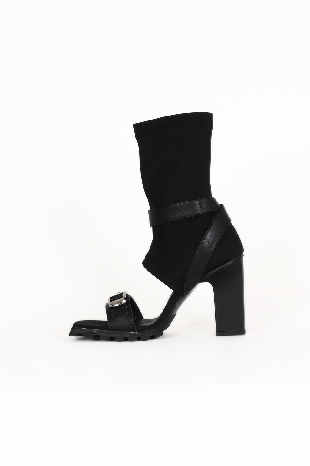 Bueno Women's Leather Heeled Sandal