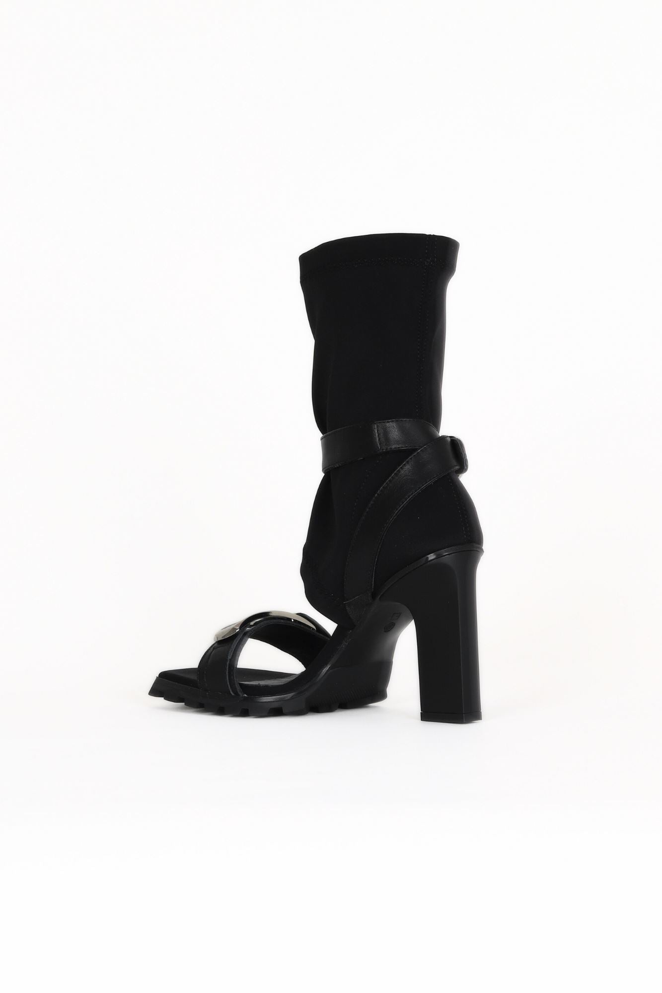 Bueno Women's Leather Heeled Sandal