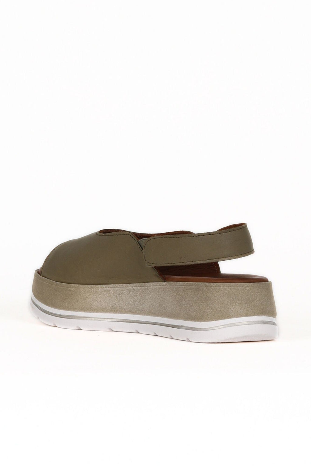 Bueno Women's Leather Flat Sandal