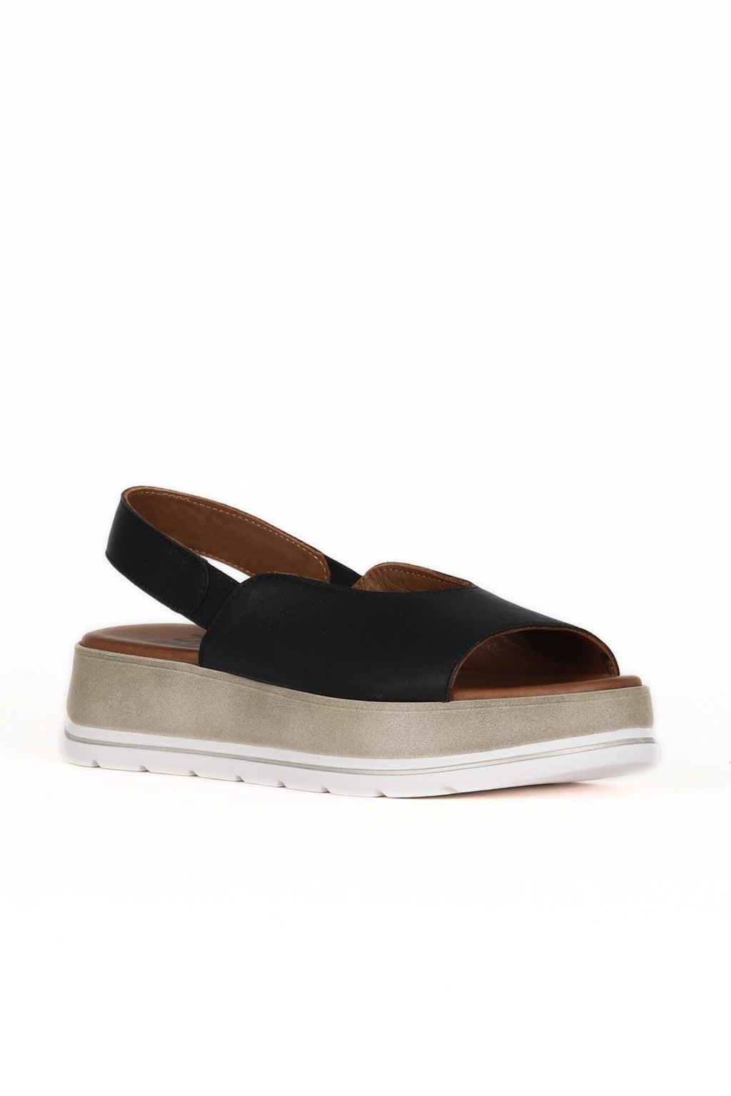 Bueno Women's Leather Flat Sandal