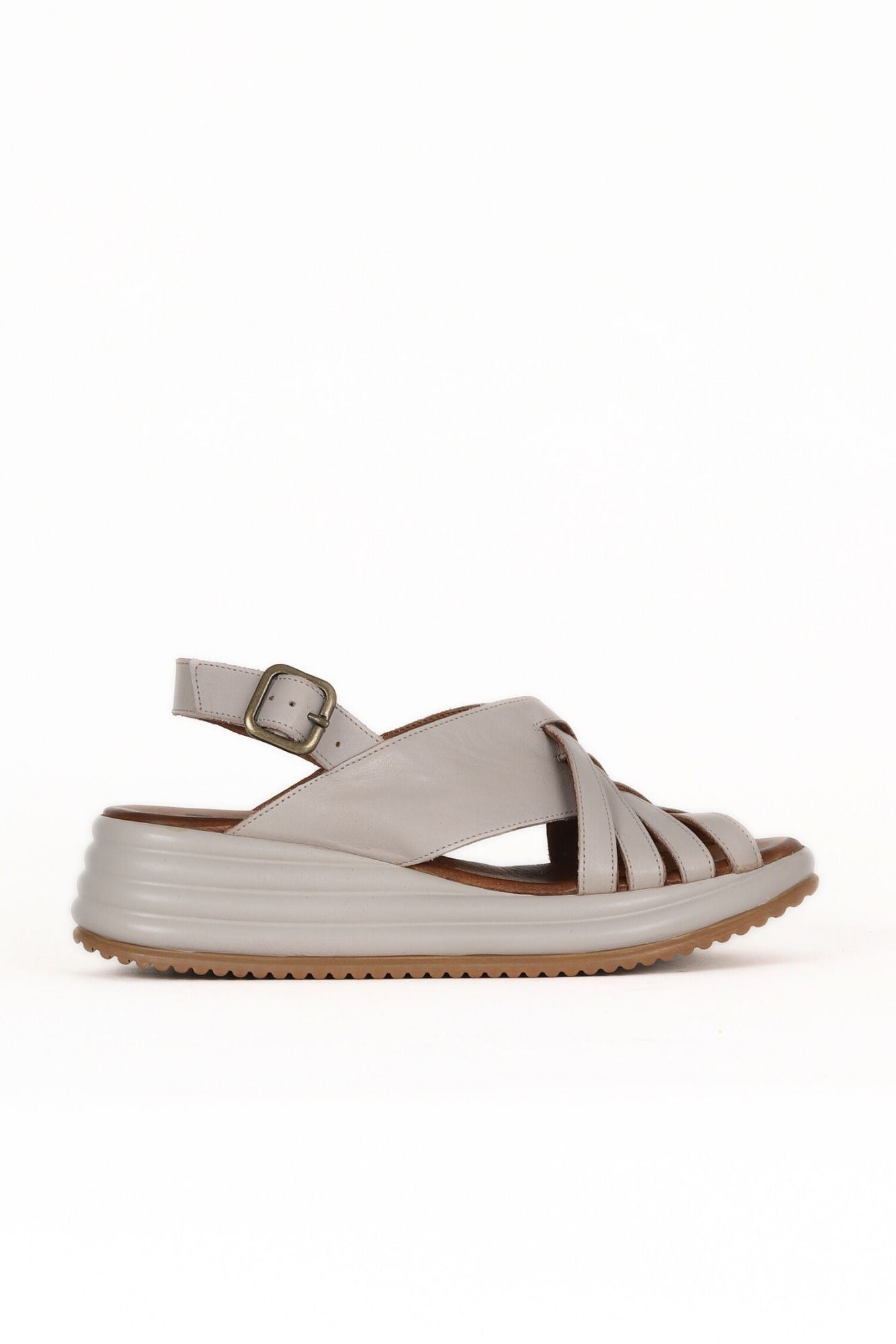 Bueno Women's Leather Wedge Sandal