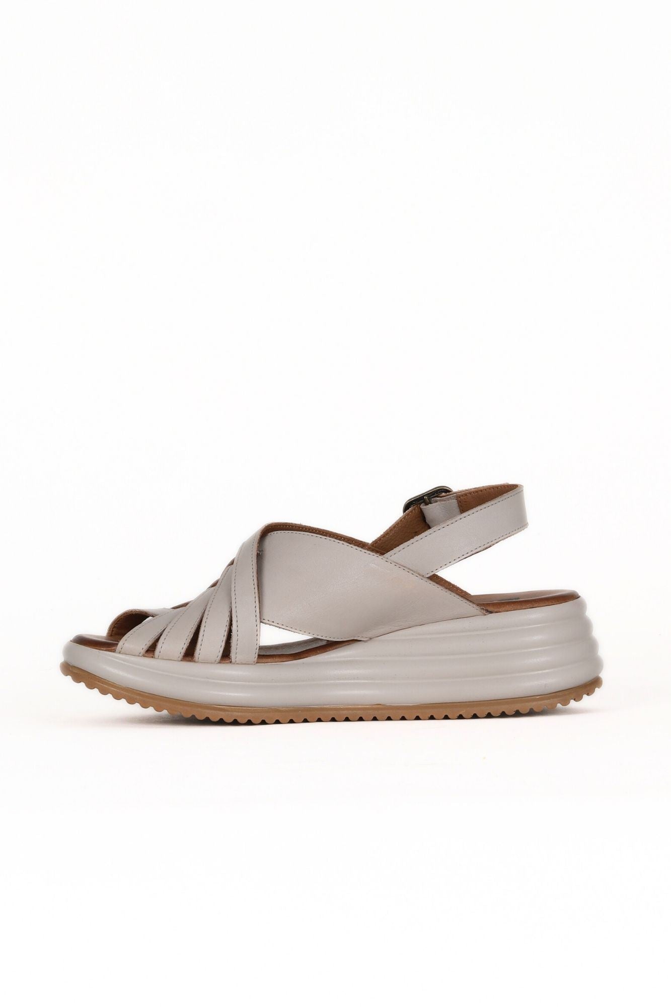 Bueno Women's Leather Wedge Sandal