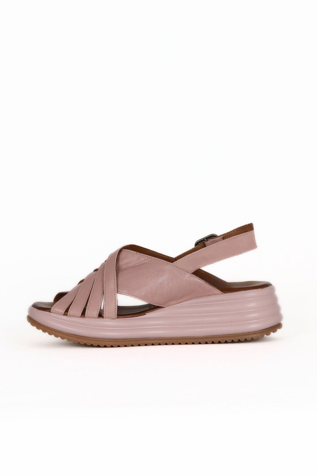 Bueno Women's Leather Wedge Sandal