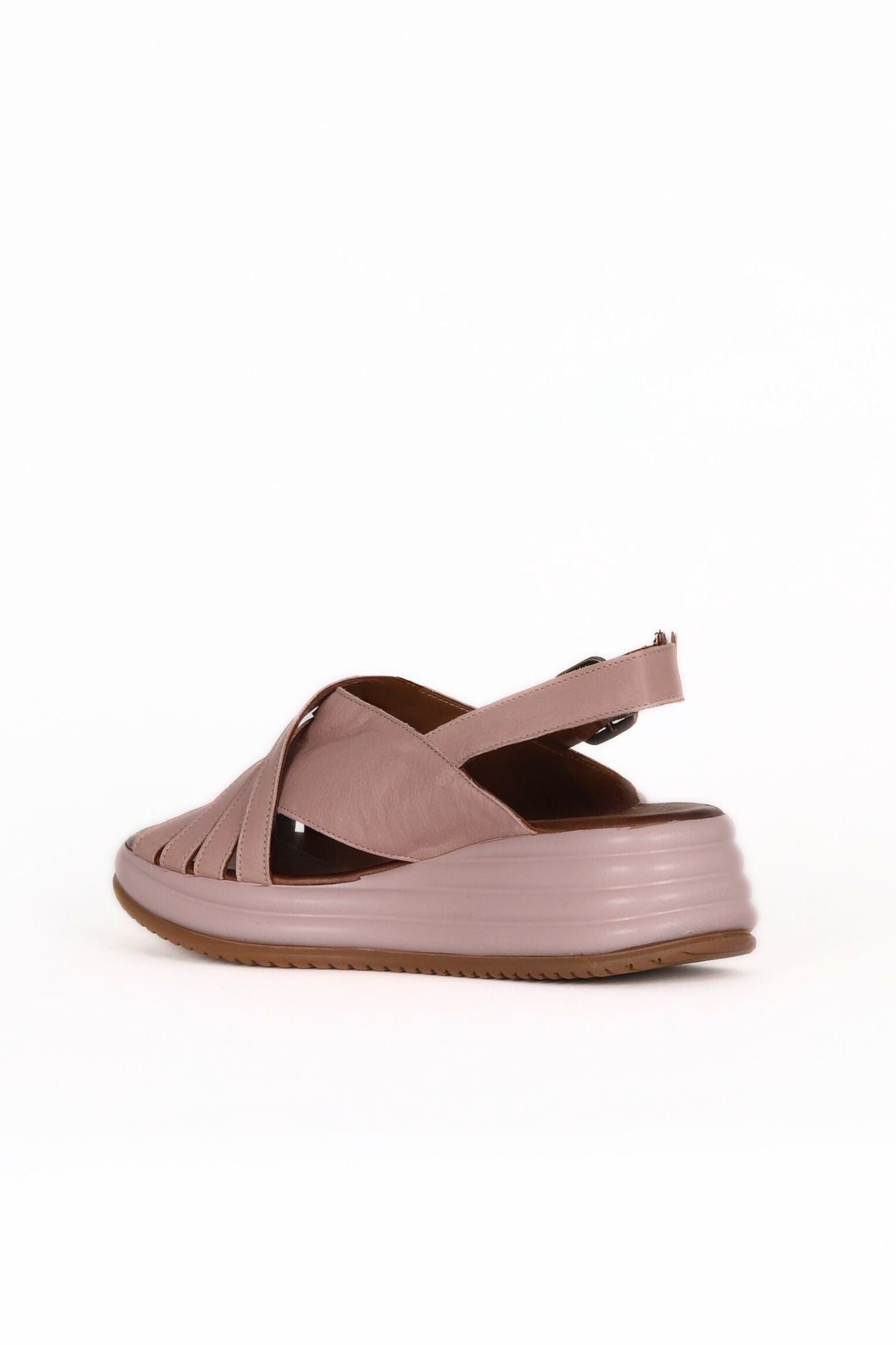 Bueno Women's Leather Wedge Sandal