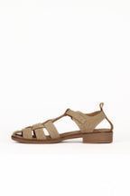 Bueno Women's Leather Heeled Sandal