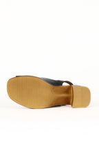 Bueno Women's Leather Heeled Sandal