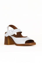 Bueno Women's Leather Heeled Sandal