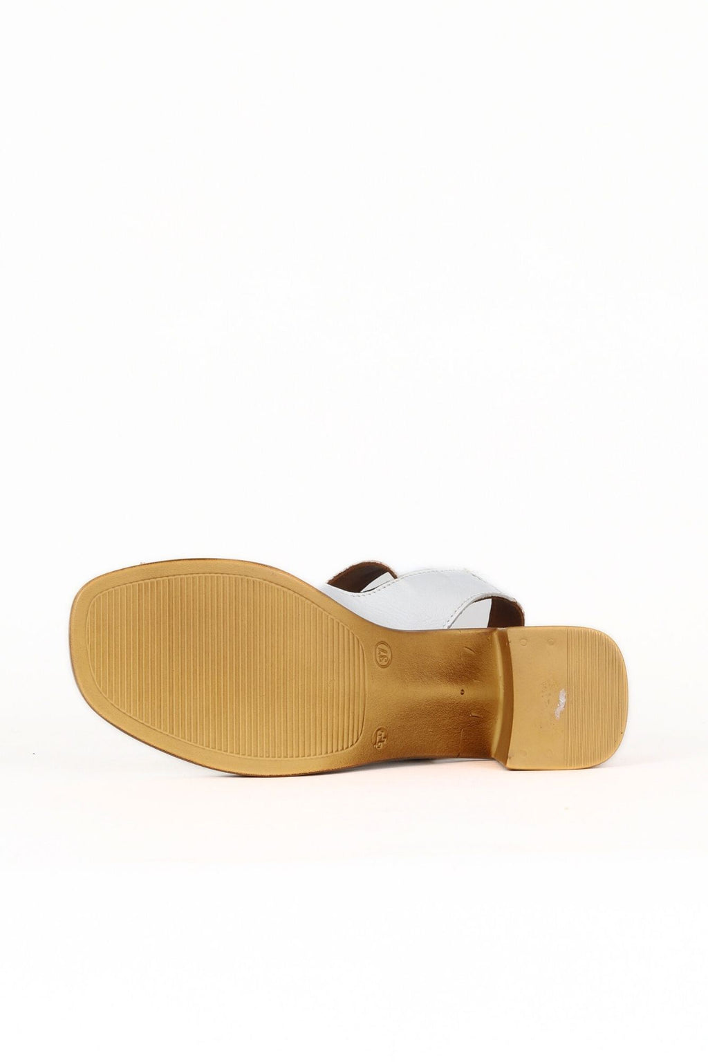 Bueno Women's Leather Heeled Sandal