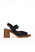 Bueno Women's Leather Heeled Sandal