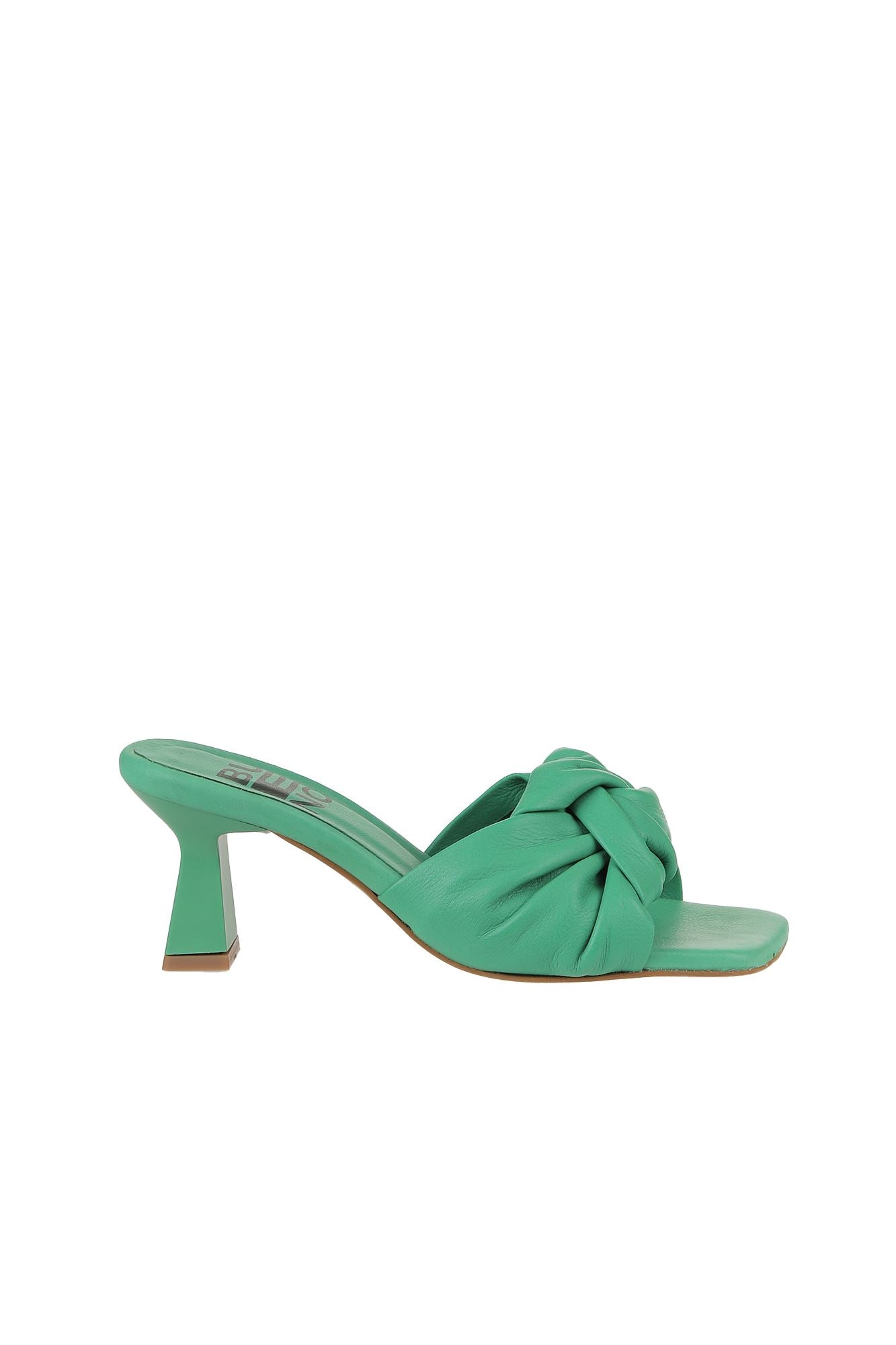 Bueno Women's Leather Heeled Slipper