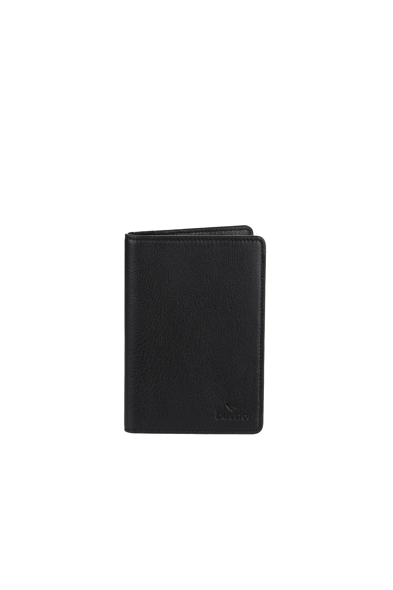Bueno Unisex Leather Card Holder