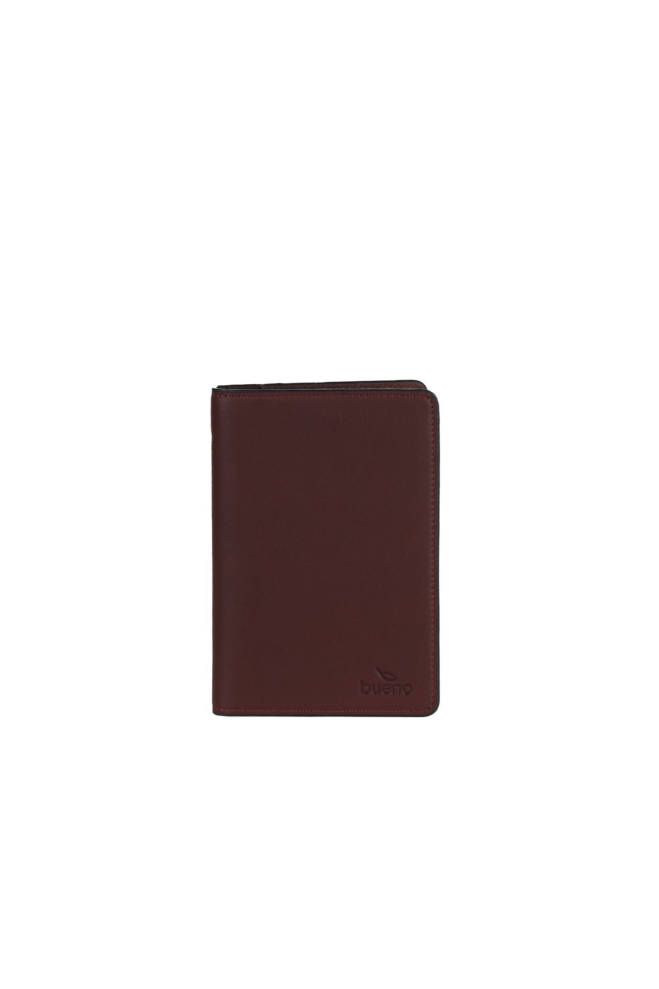 Bueno Unisex Leather Card Holder
