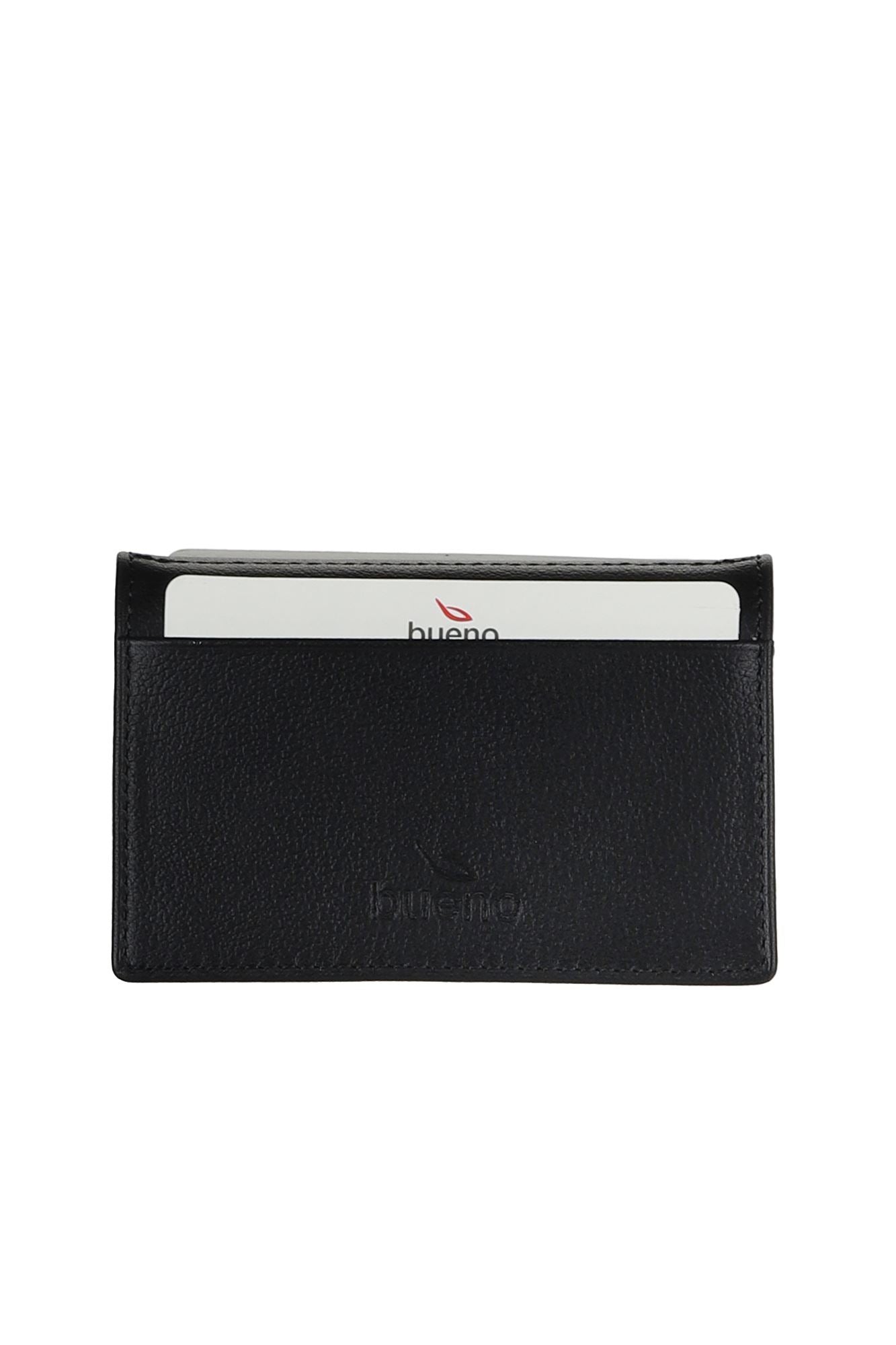 Bueno Unisex Leather Card Holder