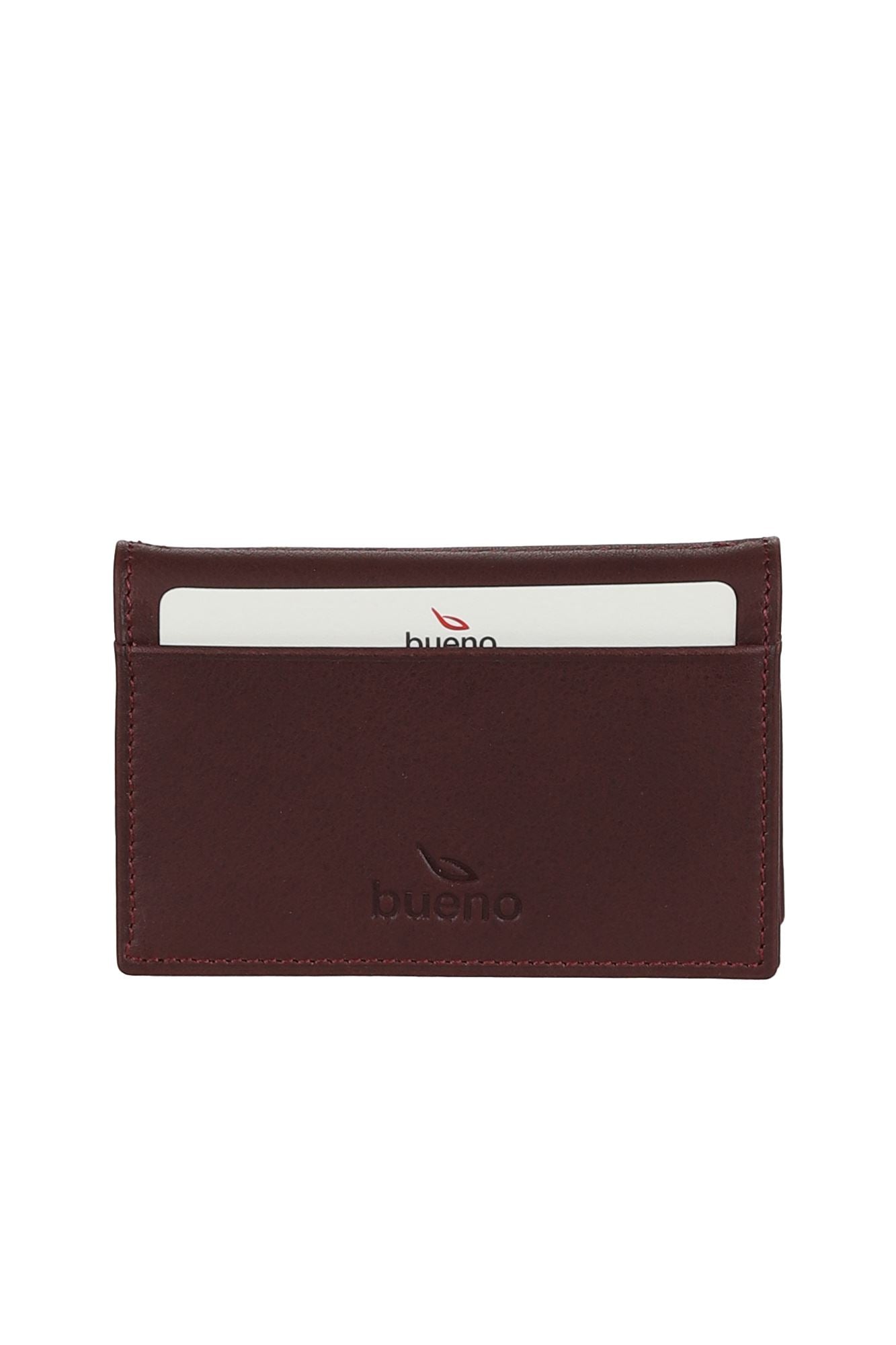 Bueno Unisex Leather Card Holder