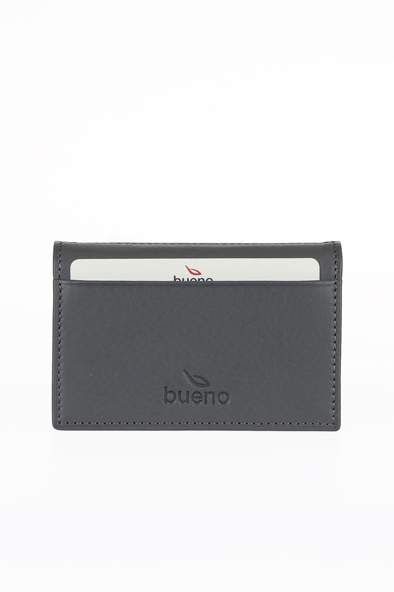 Bueno Unisex Leather Card Holder