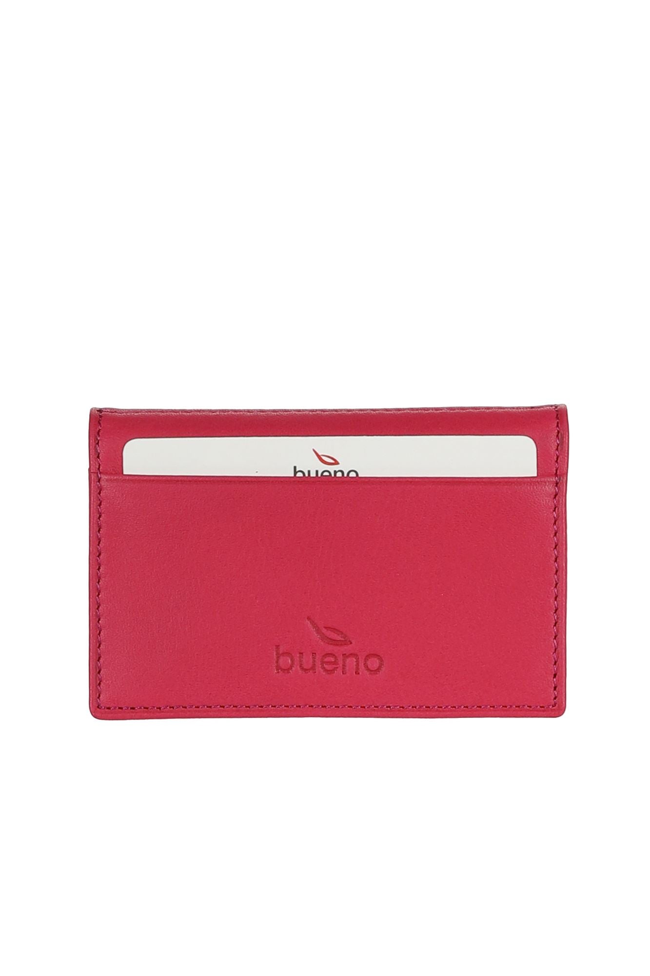 Bueno Unisex Leather Card Holder
