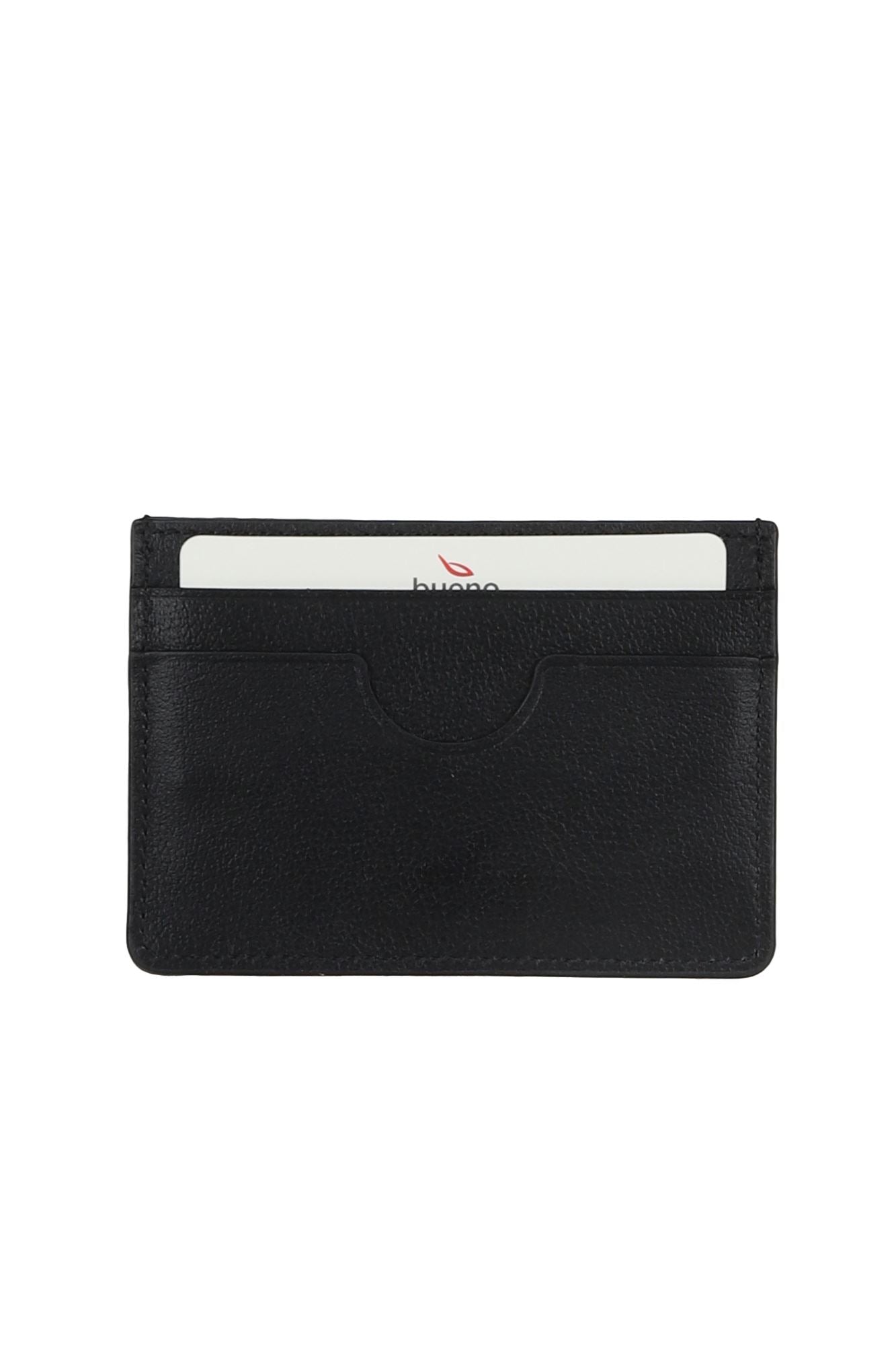 Bueno Unisex Leather Card Holder