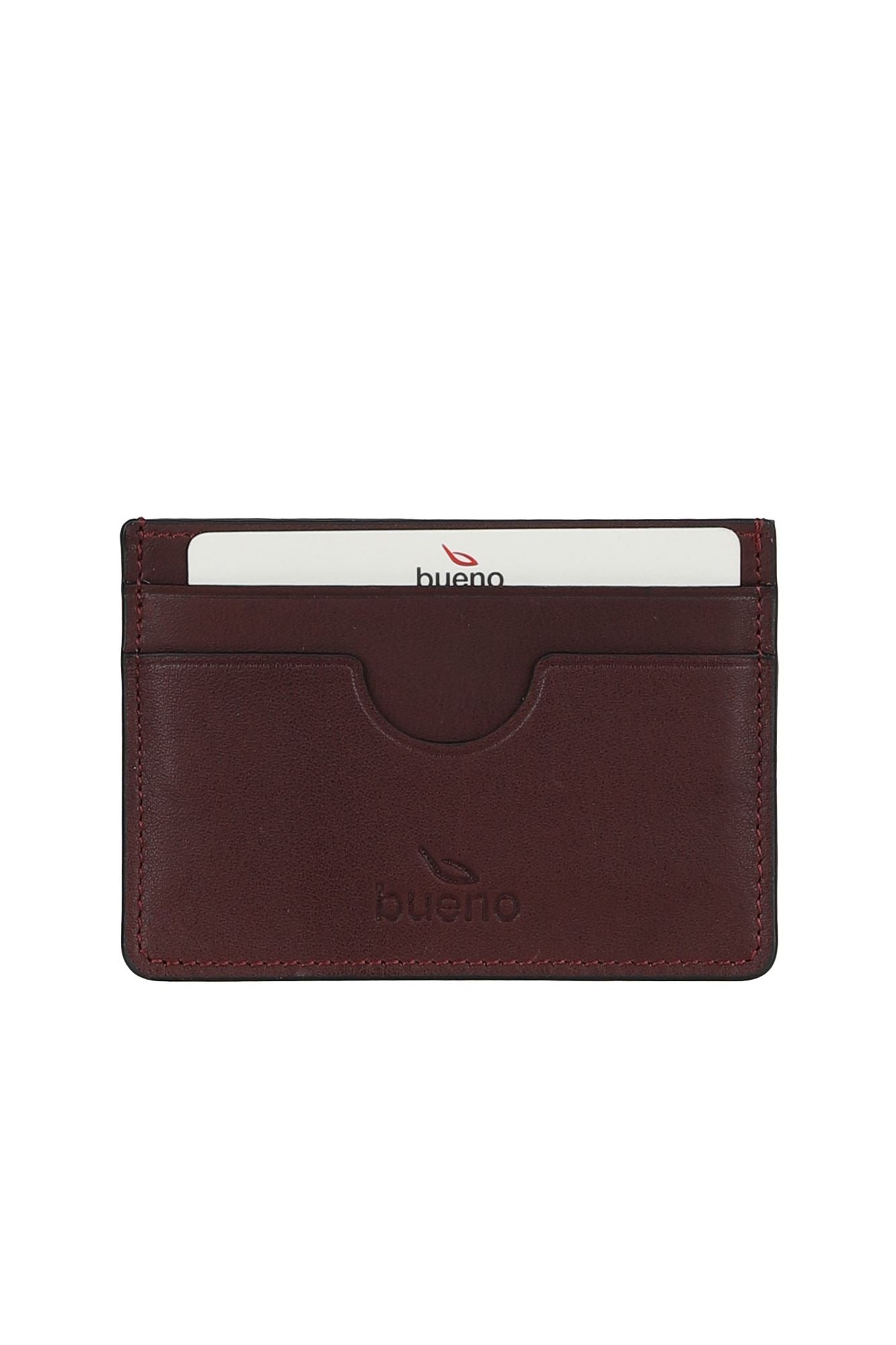 Bueno Unisex Leather Card Holder