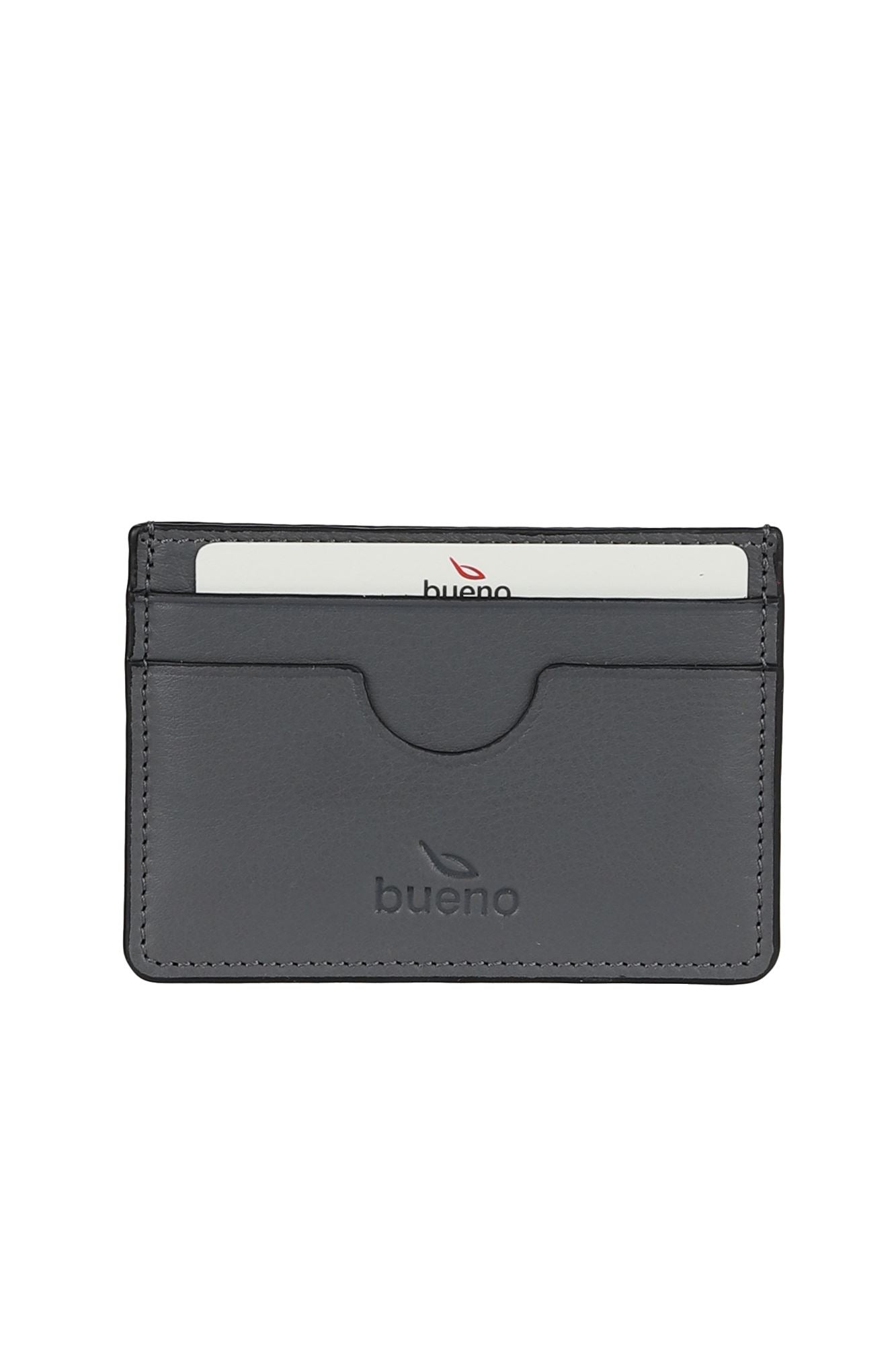 Bueno Unisex Leather Card Holder