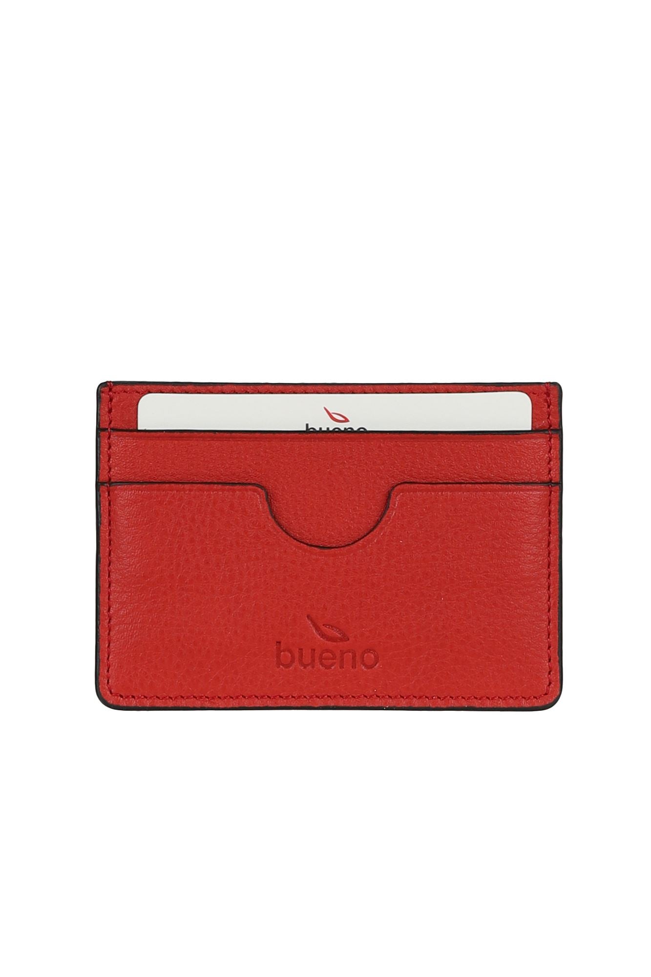 Bueno Unisex Leather Card Holder