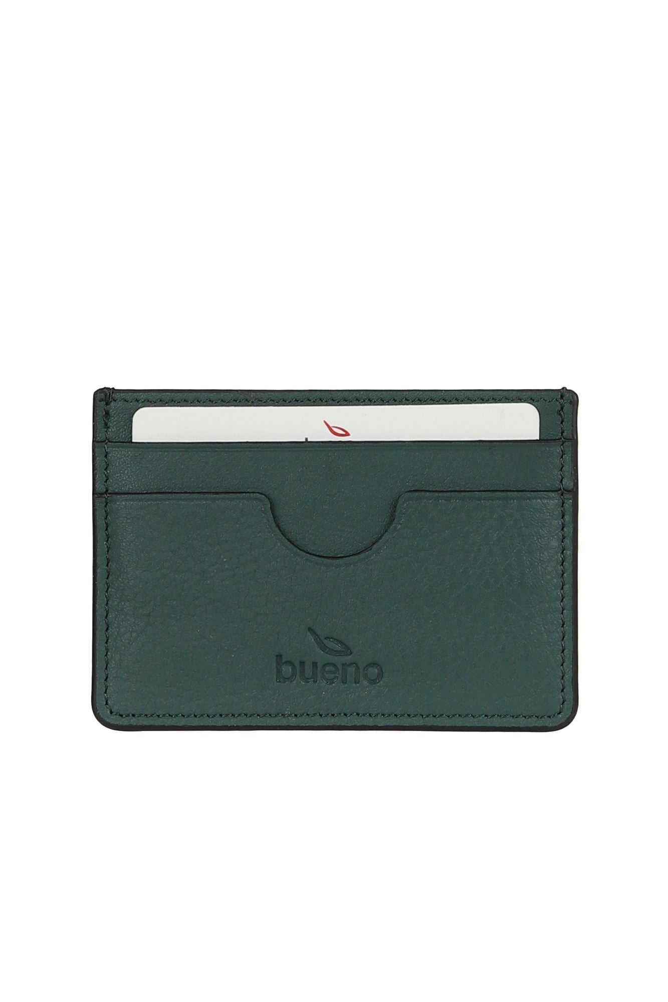 Bueno Unisex Leather Card Holder