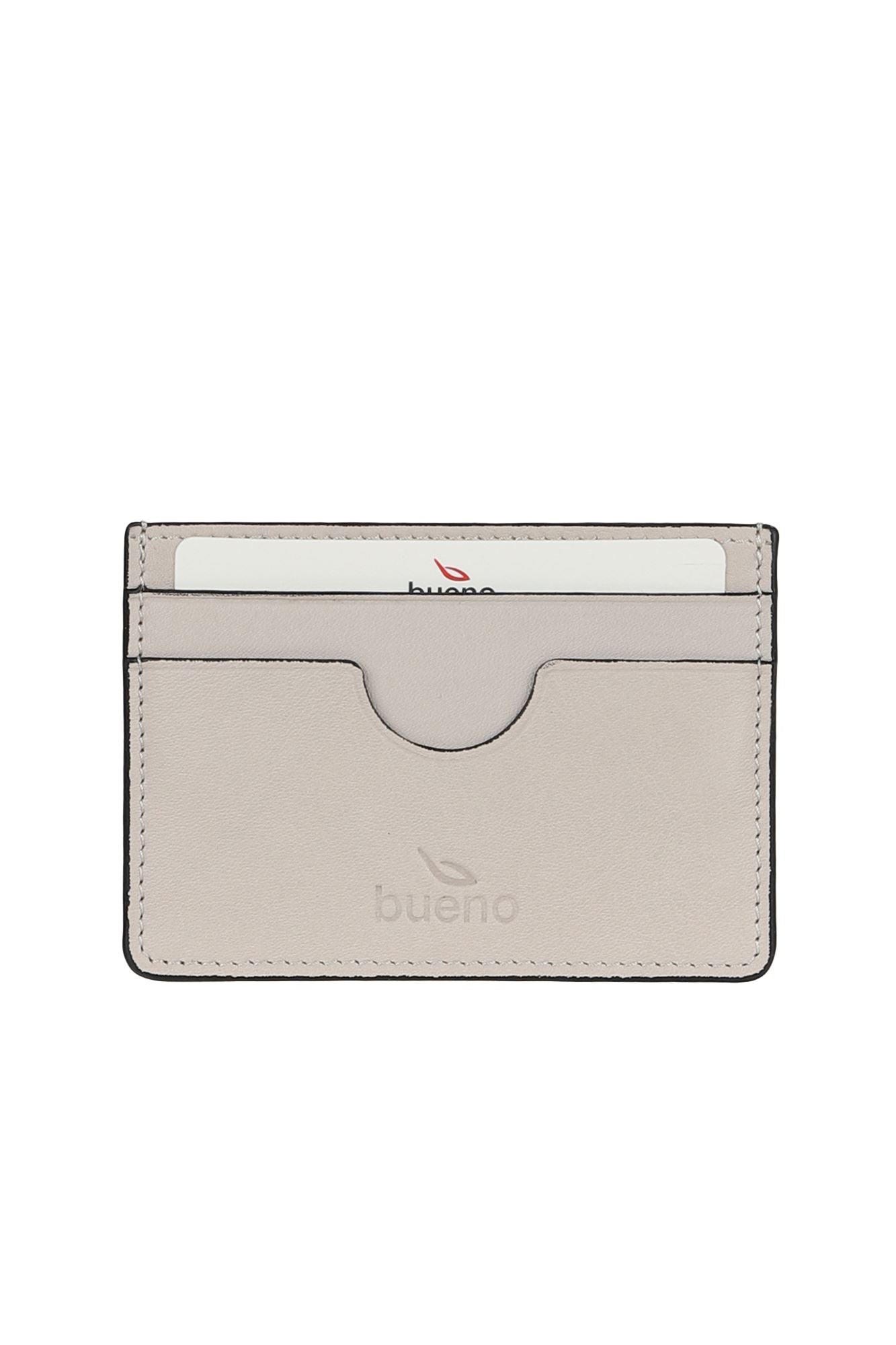 Bueno Unisex Leather Card Holder