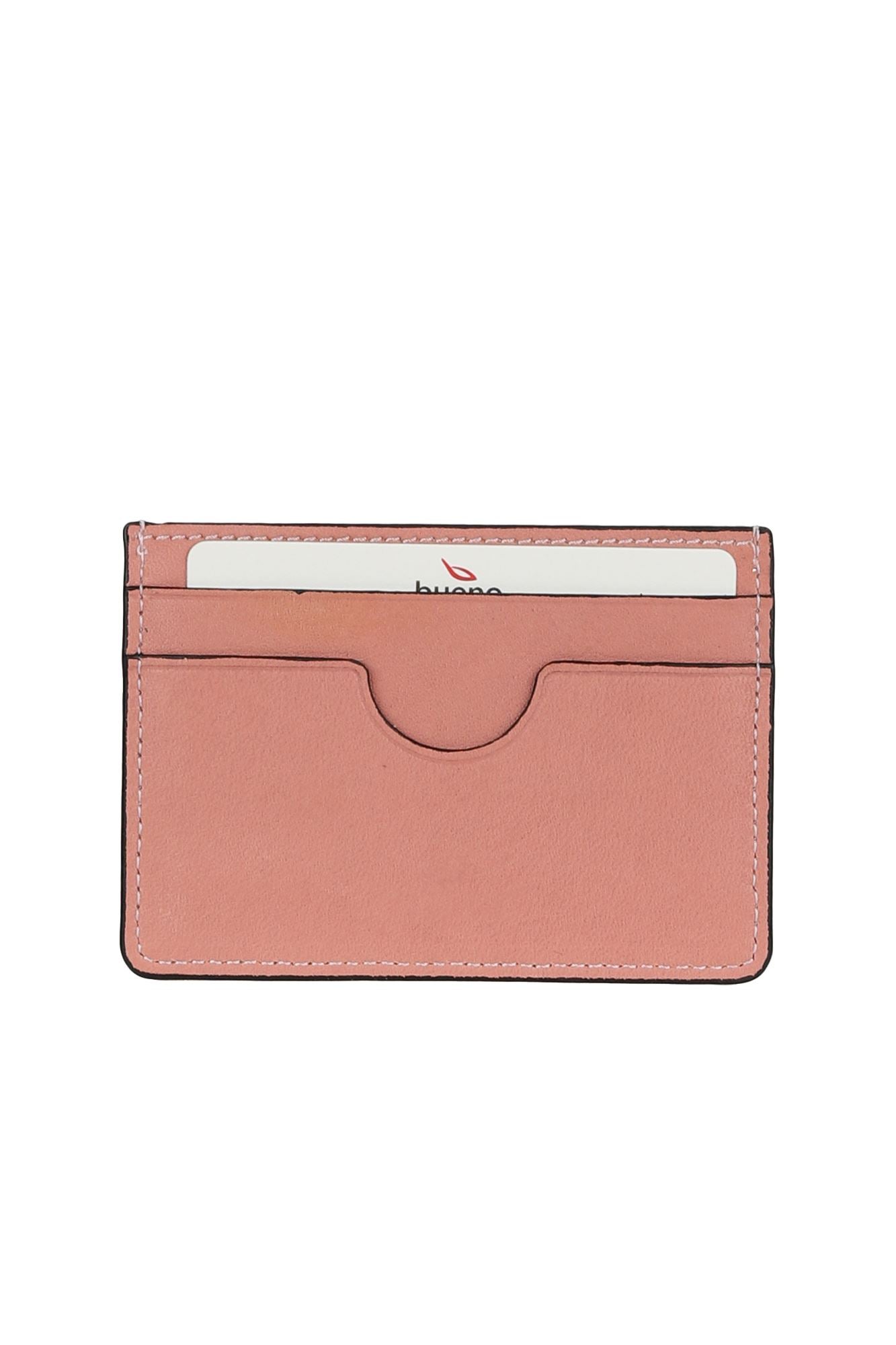 Bueno Unisex Leather Card Holder