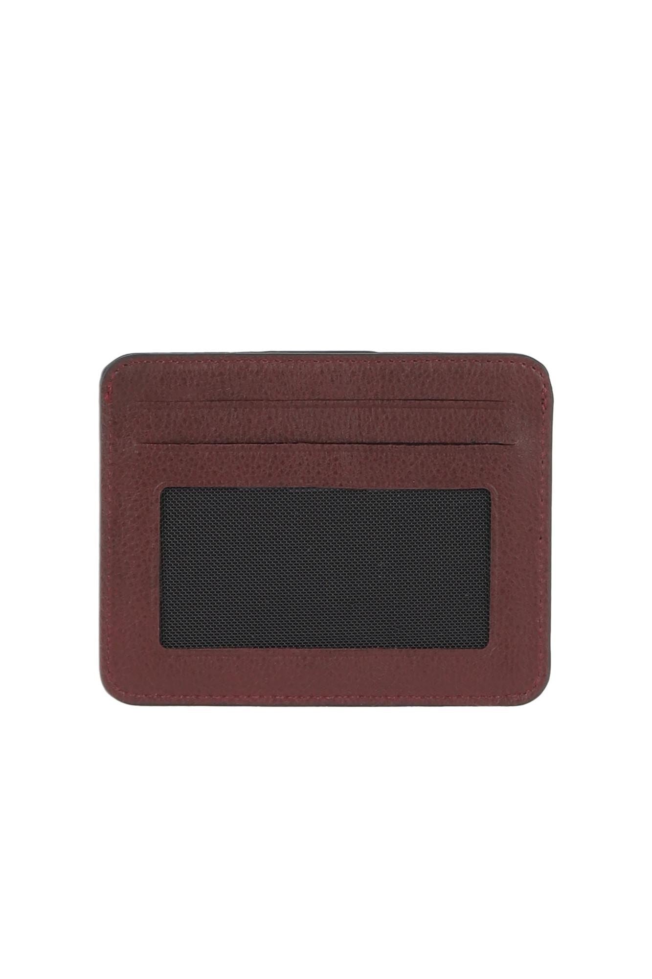 Bueno Unisex Leather Card Holder