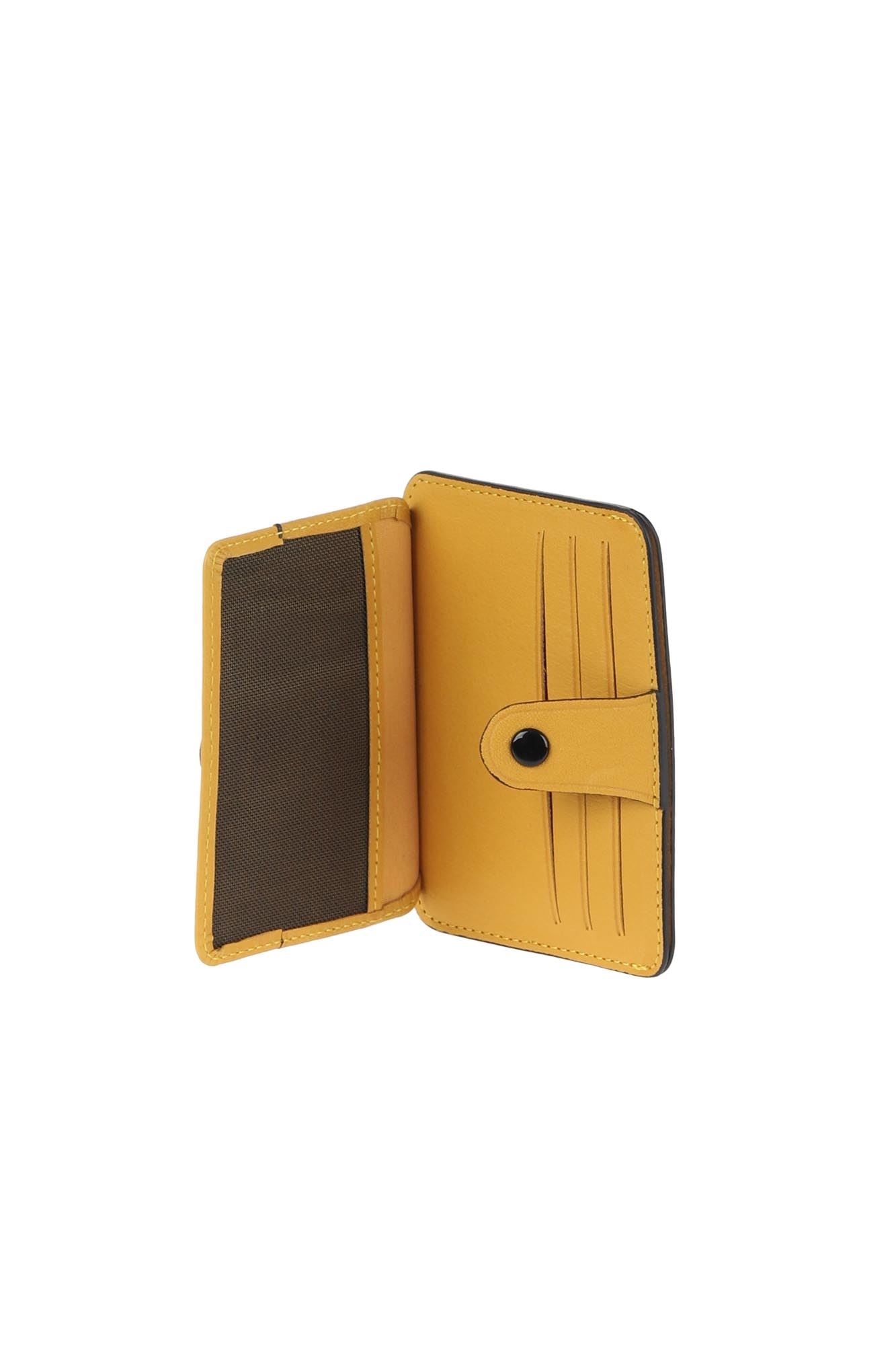 Bueno Unisex Leather Card Holder
