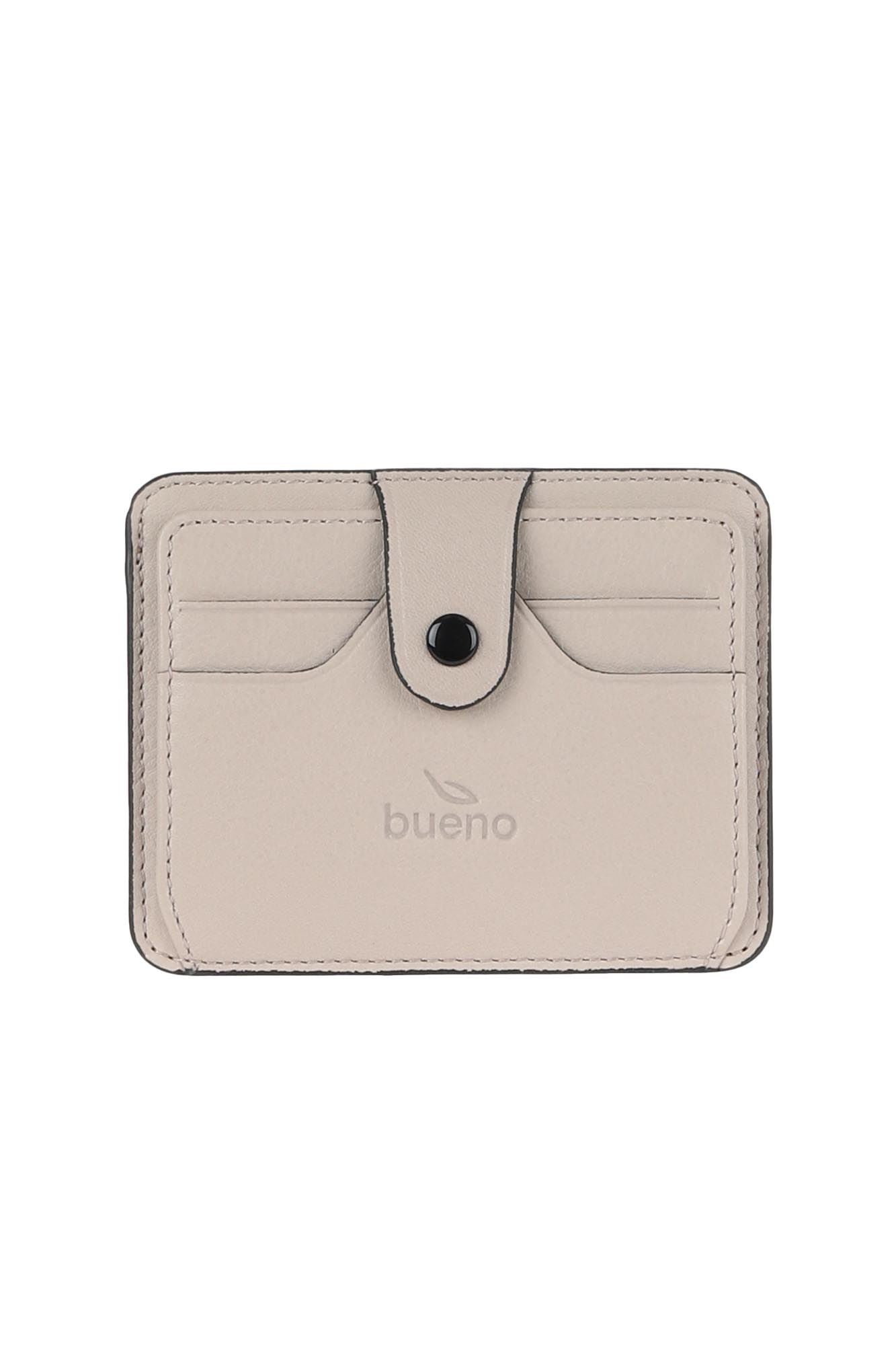 Bueno Unisex Leather Card Holder