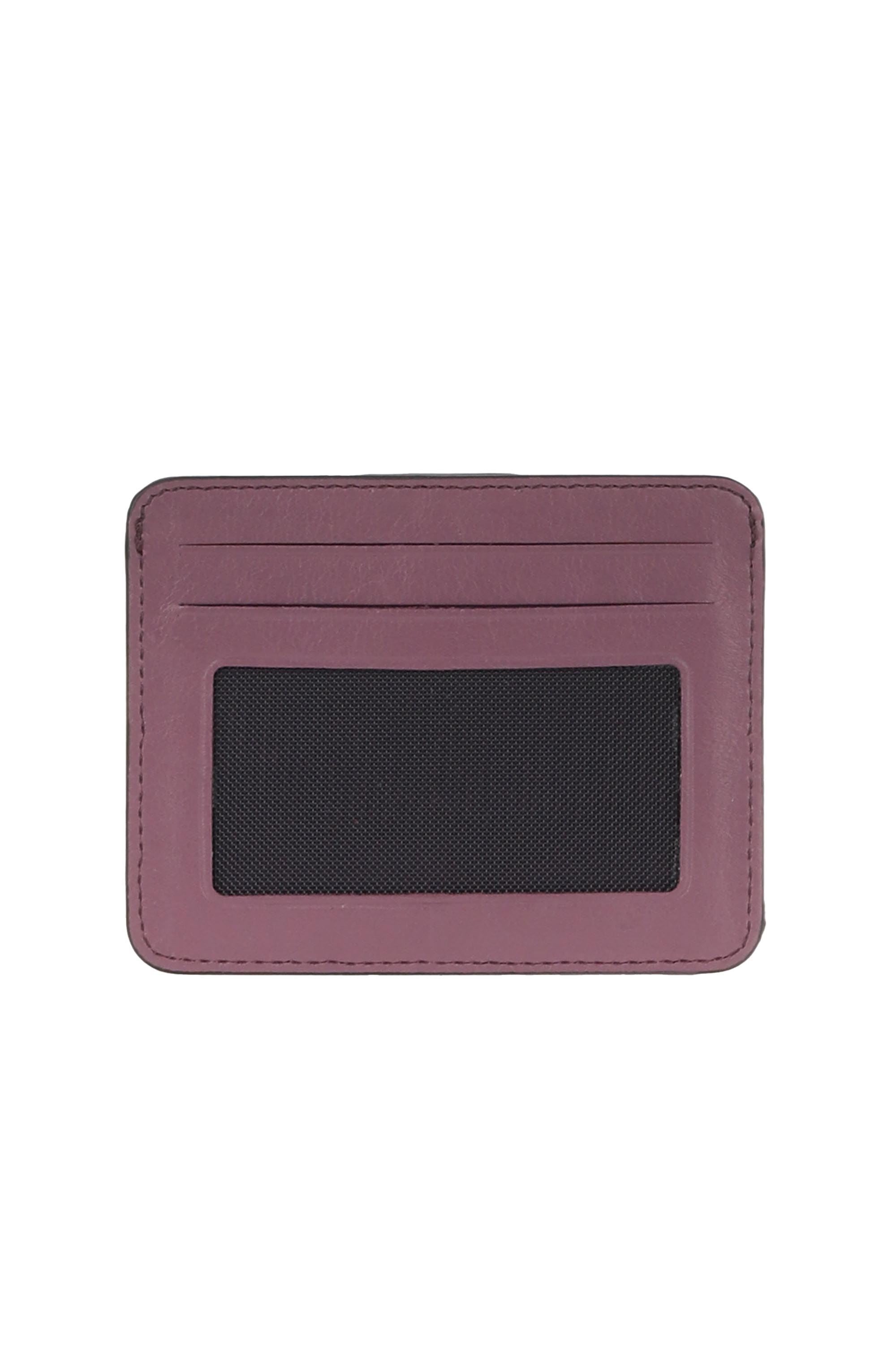 Bueno Unisex Leather Card Holder