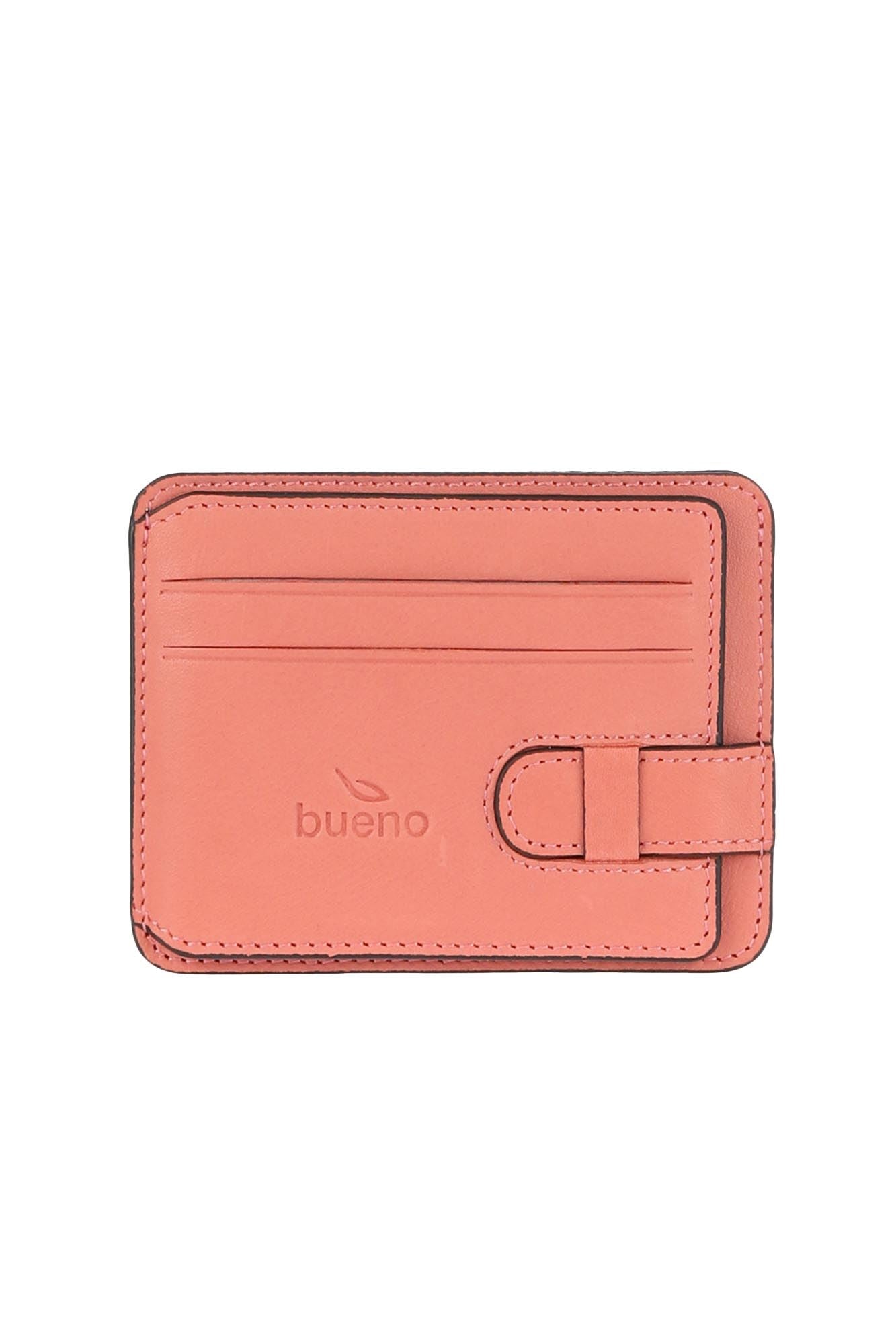 Bueno Unisex Leather Card Holder