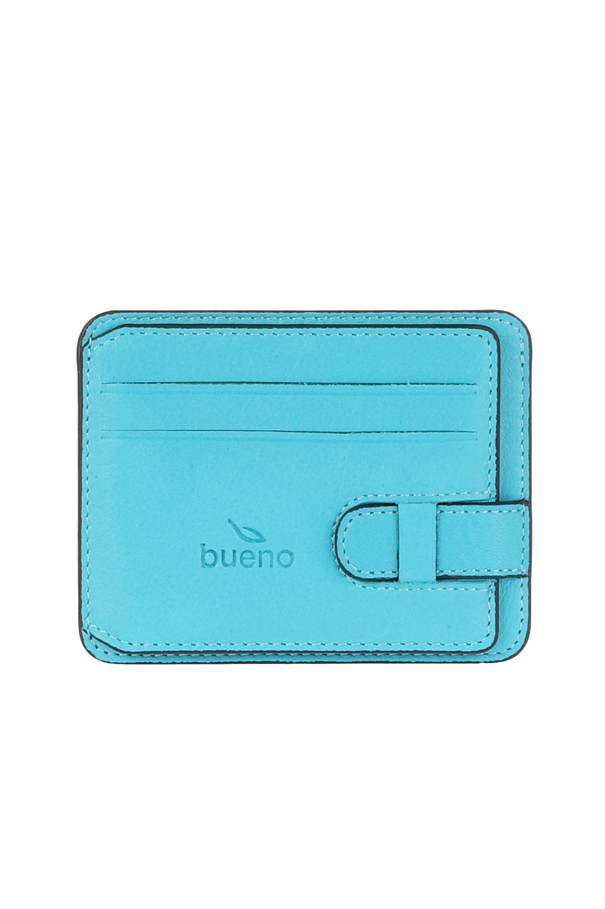 Bueno Unisex Leather Card Holder