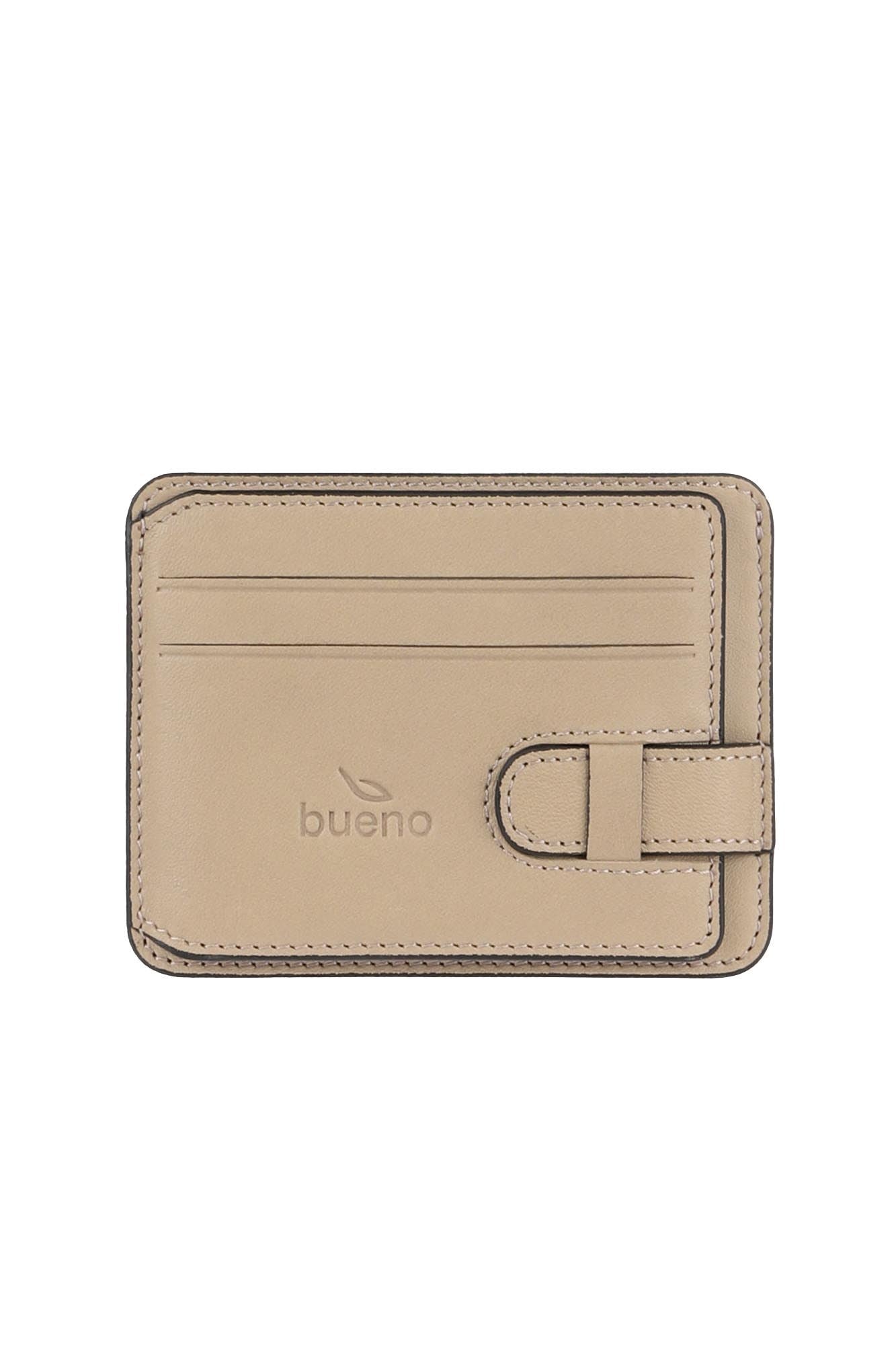 Bueno Unisex Leather Card Holder