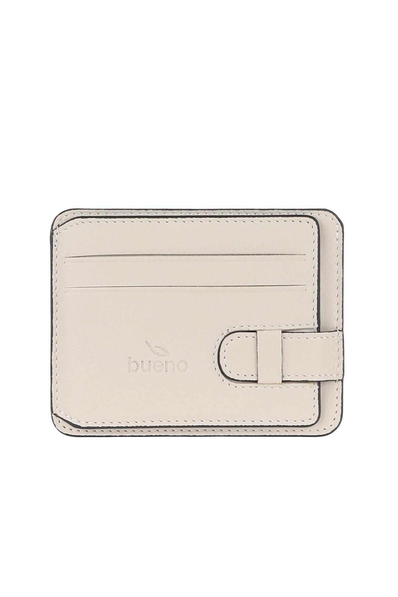 Bueno Unisex Leather Card Holder