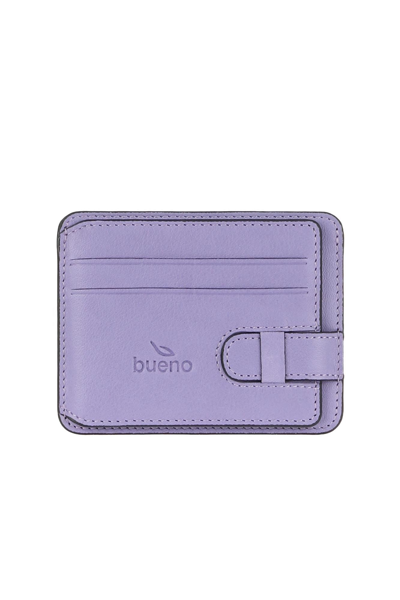 Bueno Unisex Leather Card Holder