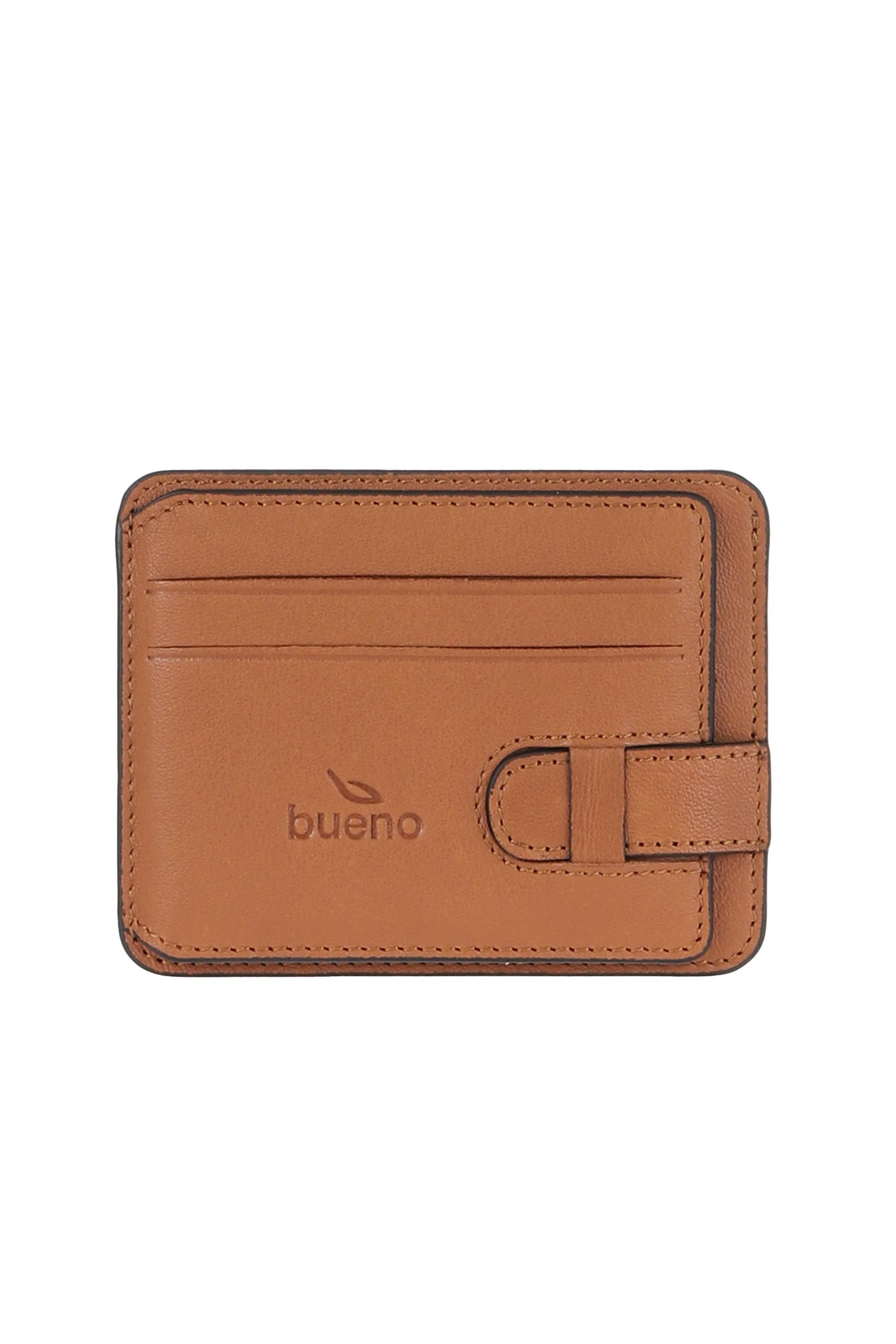 Bueno Unisex Leather Card Holder