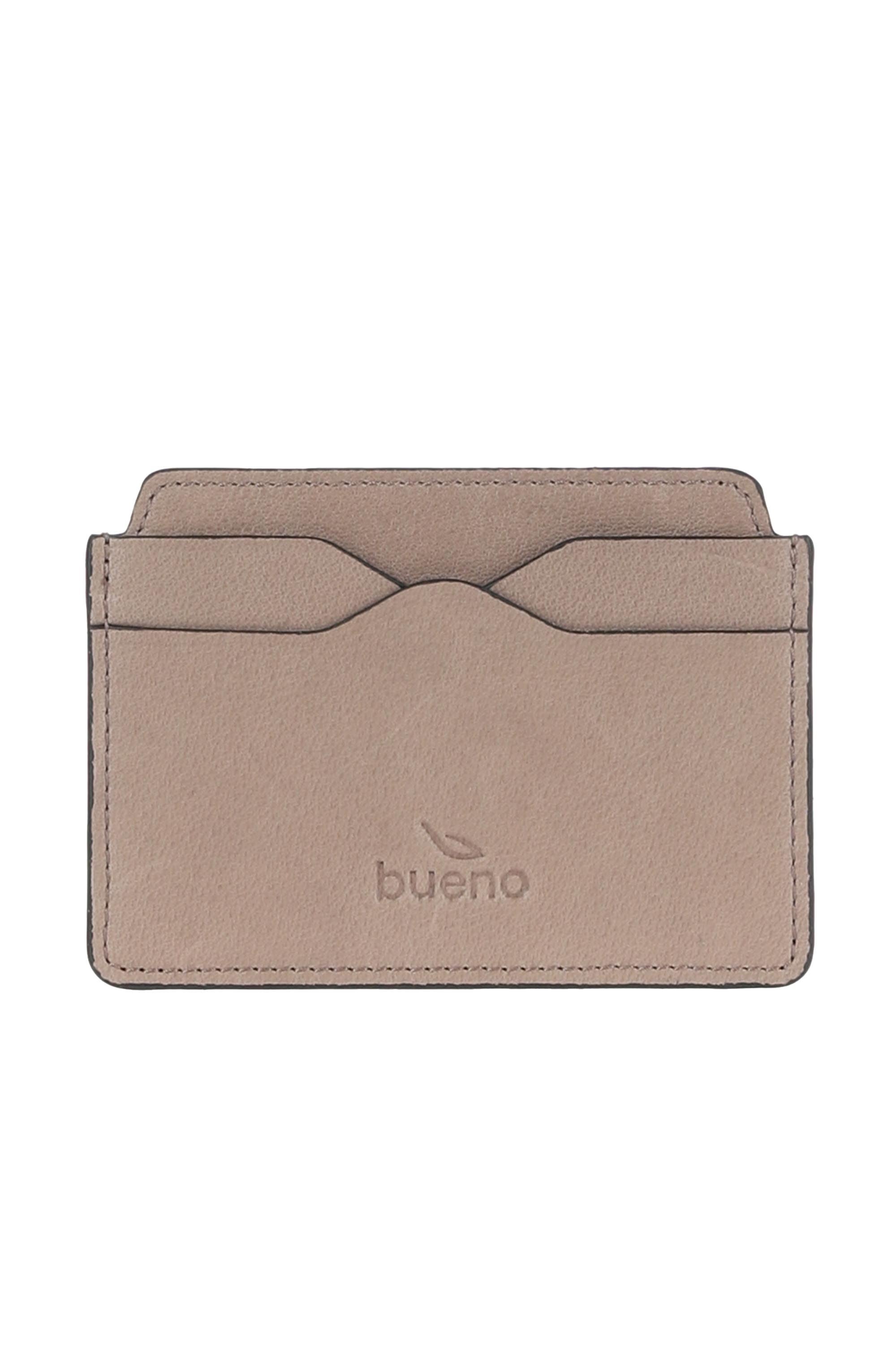 Bueno Unisex Leather Card Holder