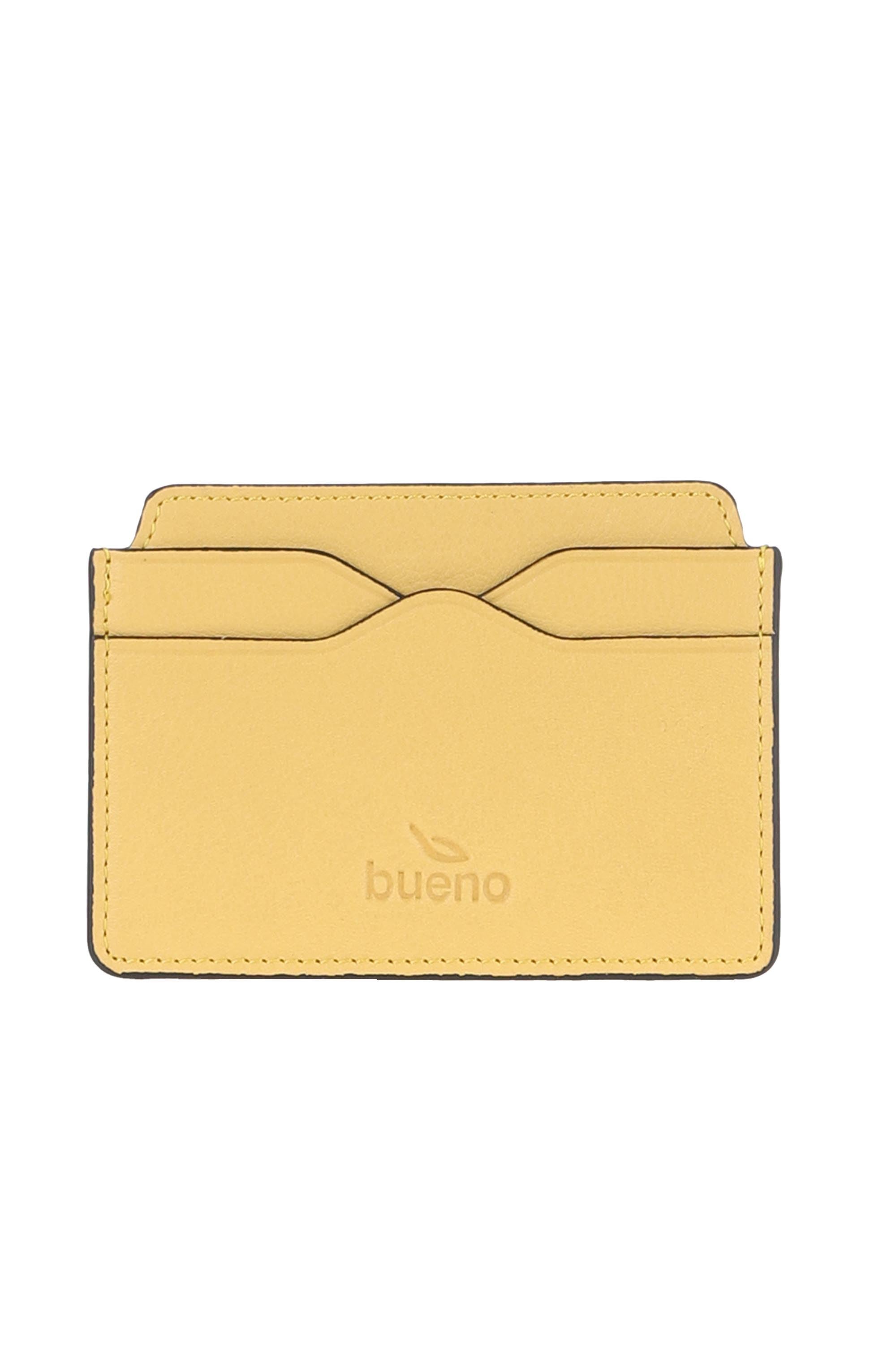 Bueno Unisex Leather Card Holder